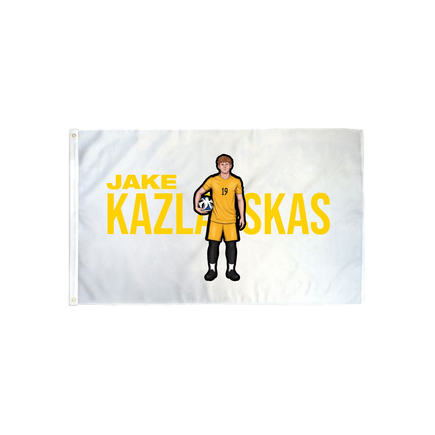 3x5 Flag — Player Name in Classic