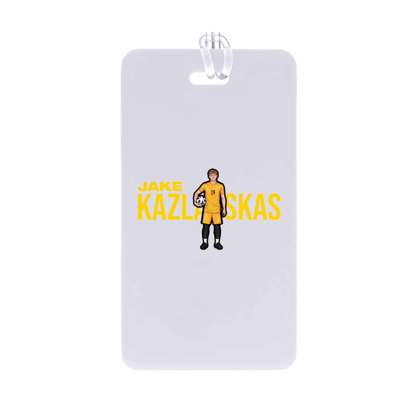 Bag Tag — Player Name in Classic