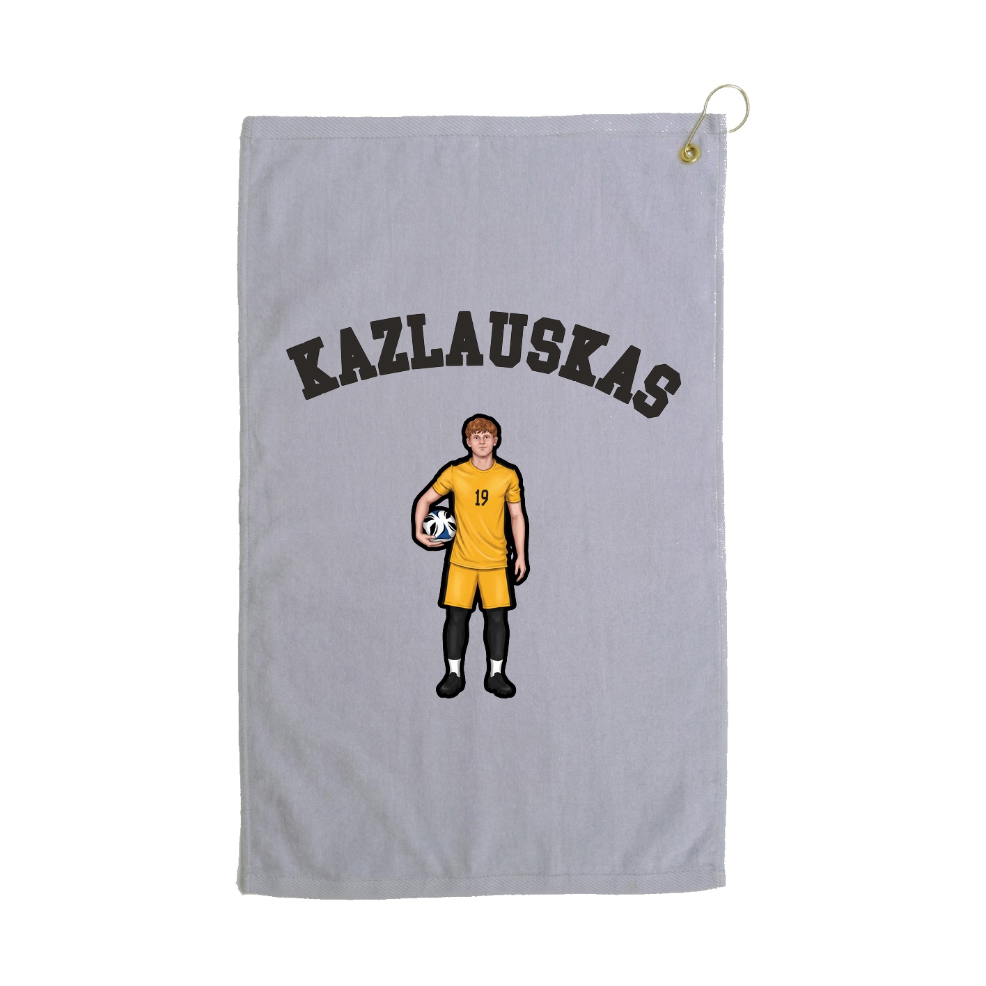 Golf Towel — Shirsey Arch in Grey