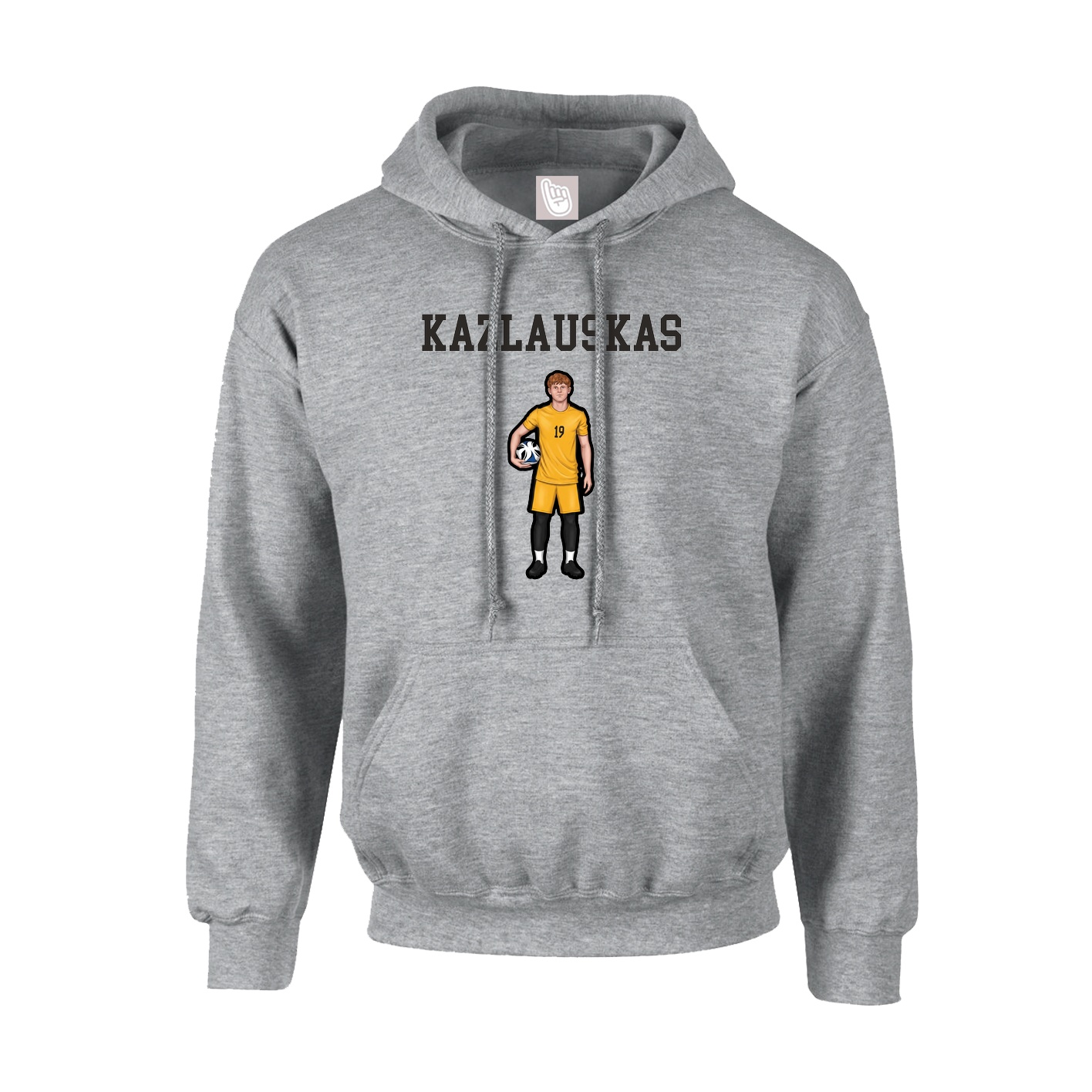 Hoodie — Shirsey in Grey