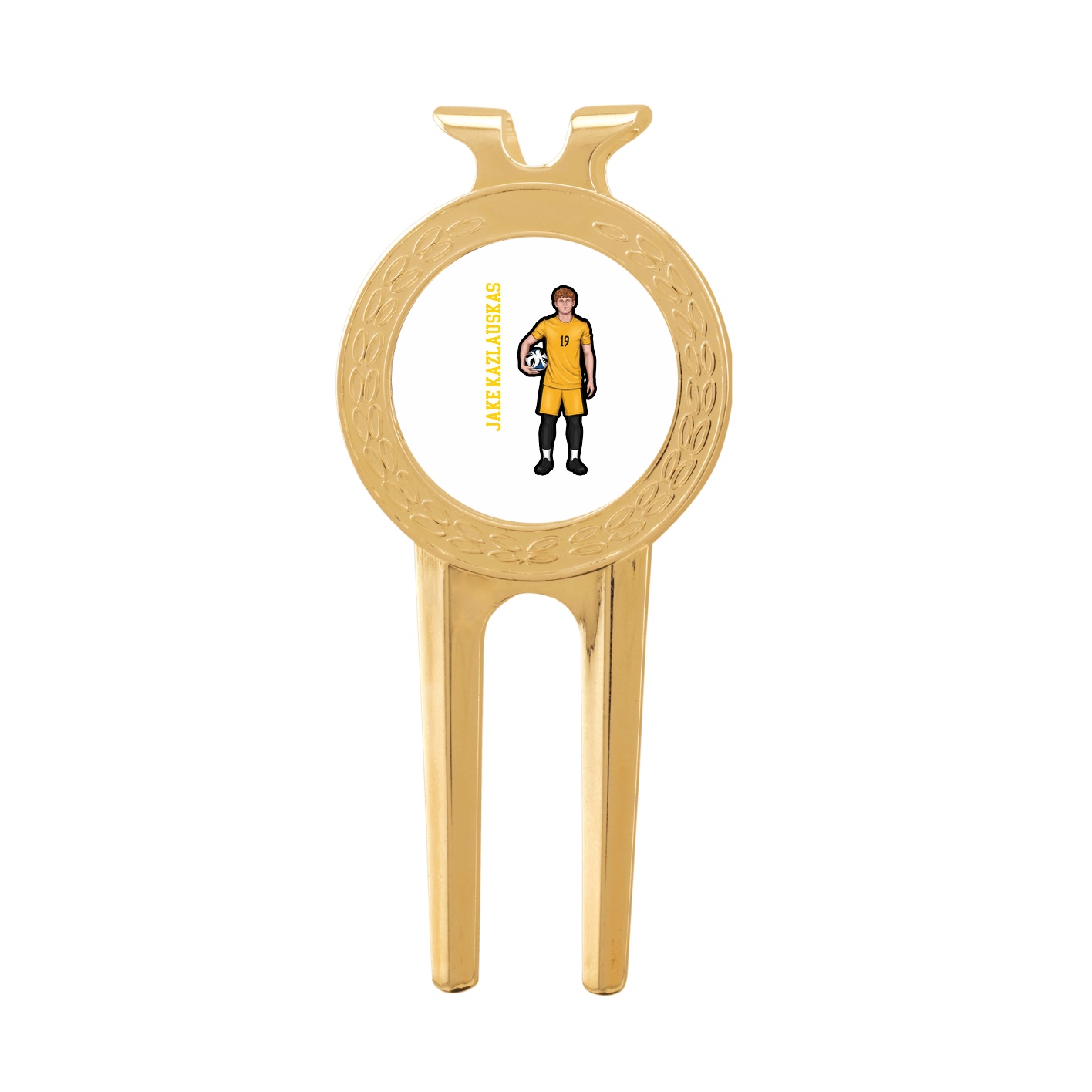 Divot Tool with Ball Marker — Name Vertical in Classic