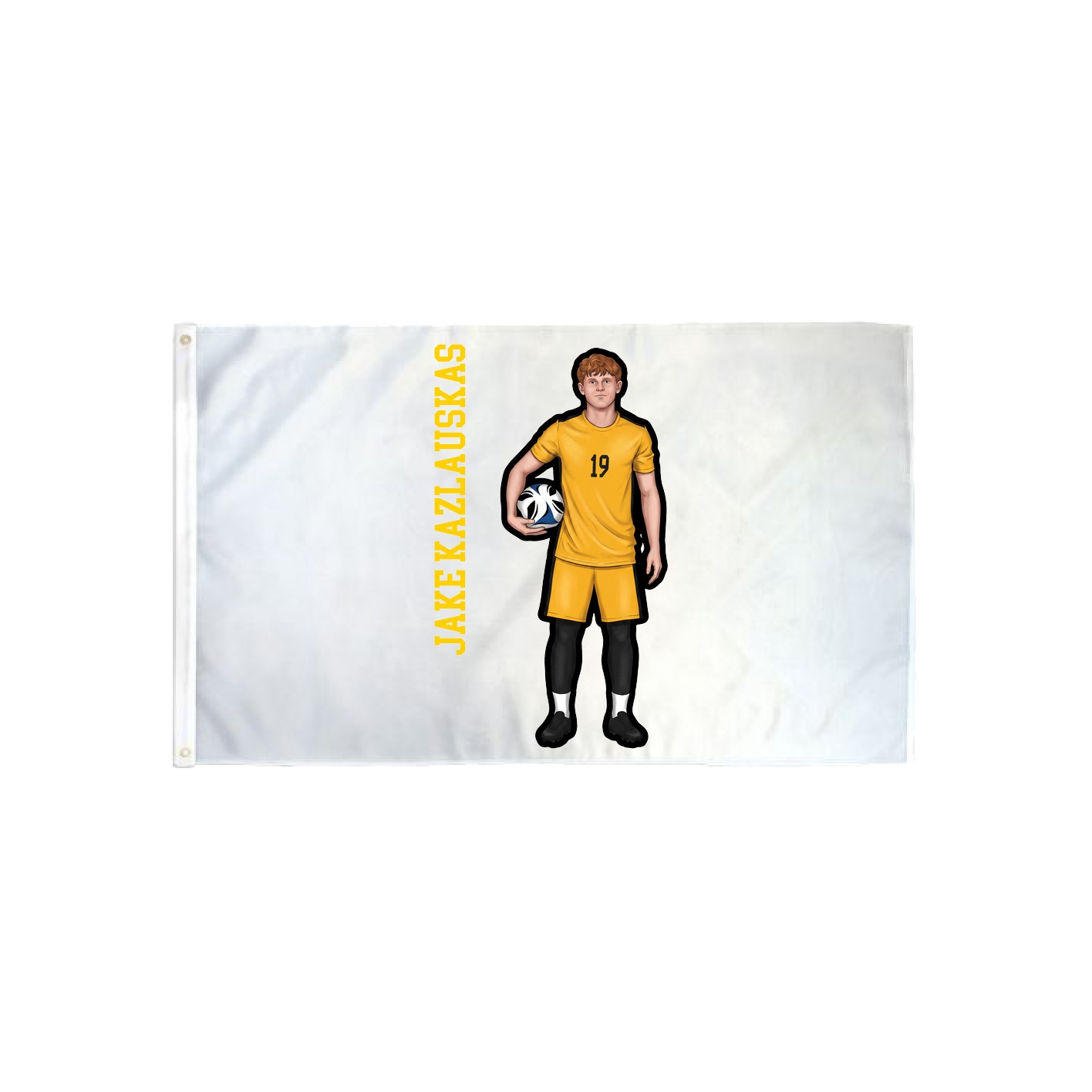 3x5 Flag — Name Vertical in Classic