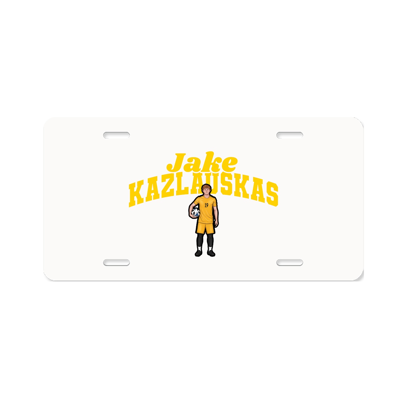 License Plate — Signature Arch in Classic