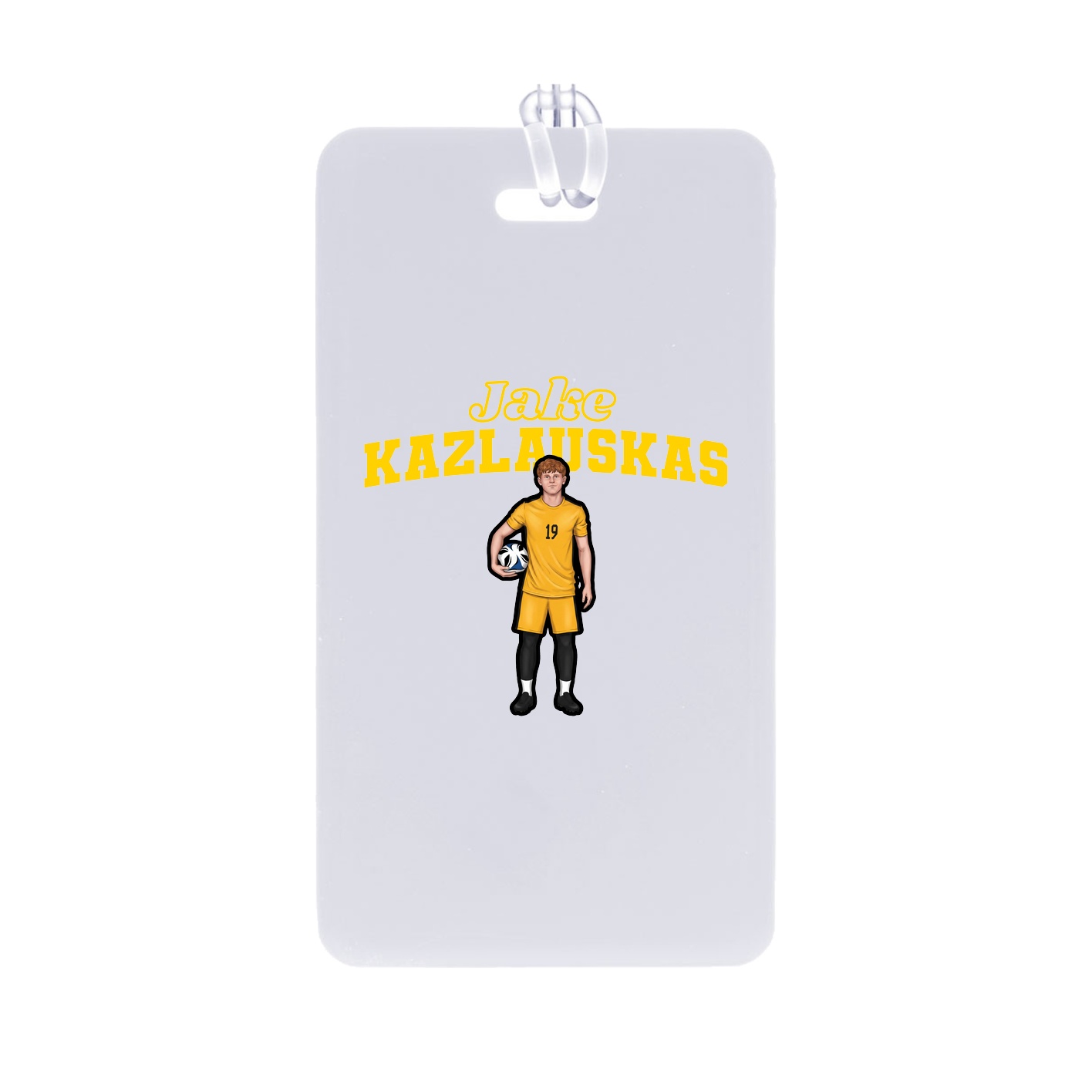 Bag Tag — Name Arch in Classic