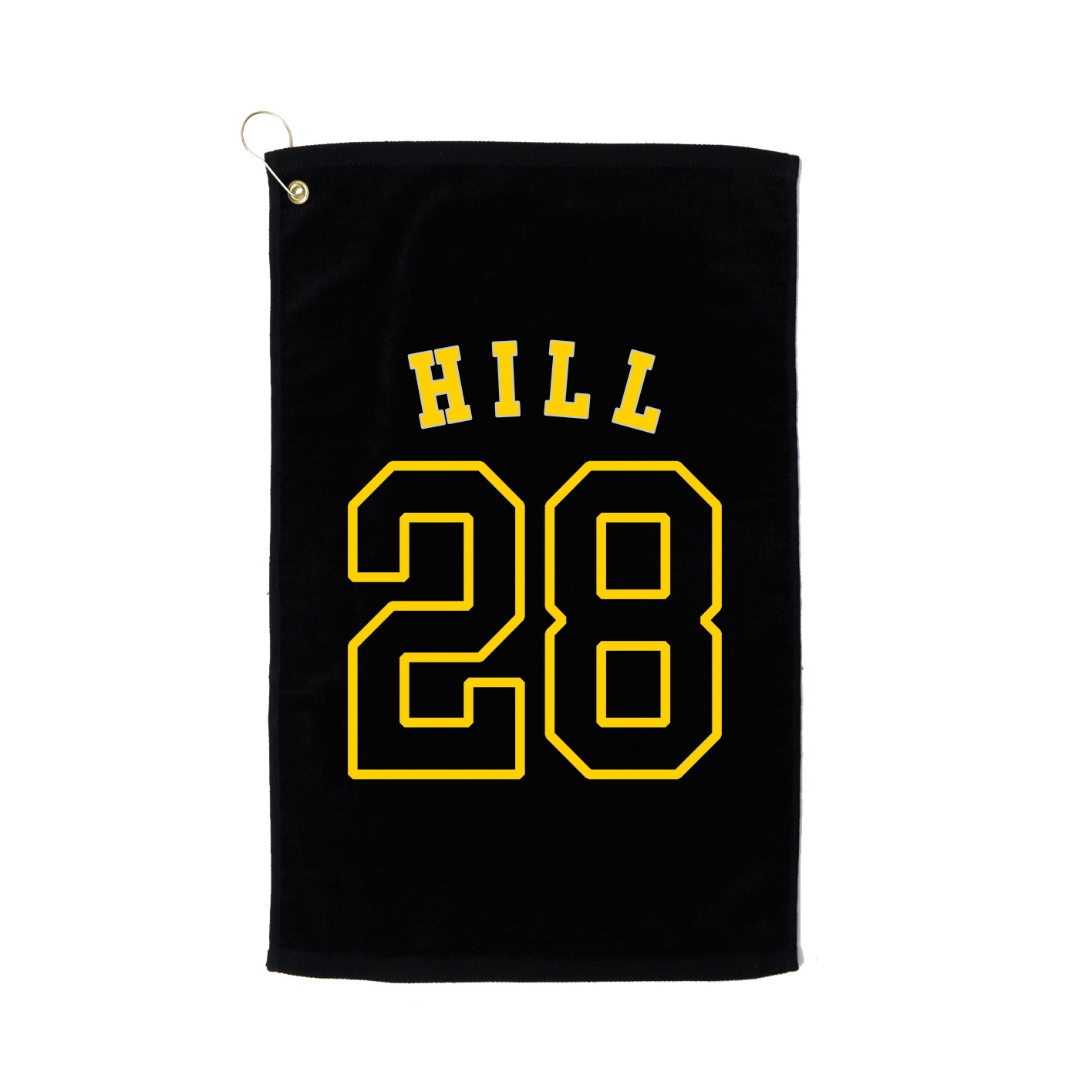 Golf Towel — Shirsey Arch in Black