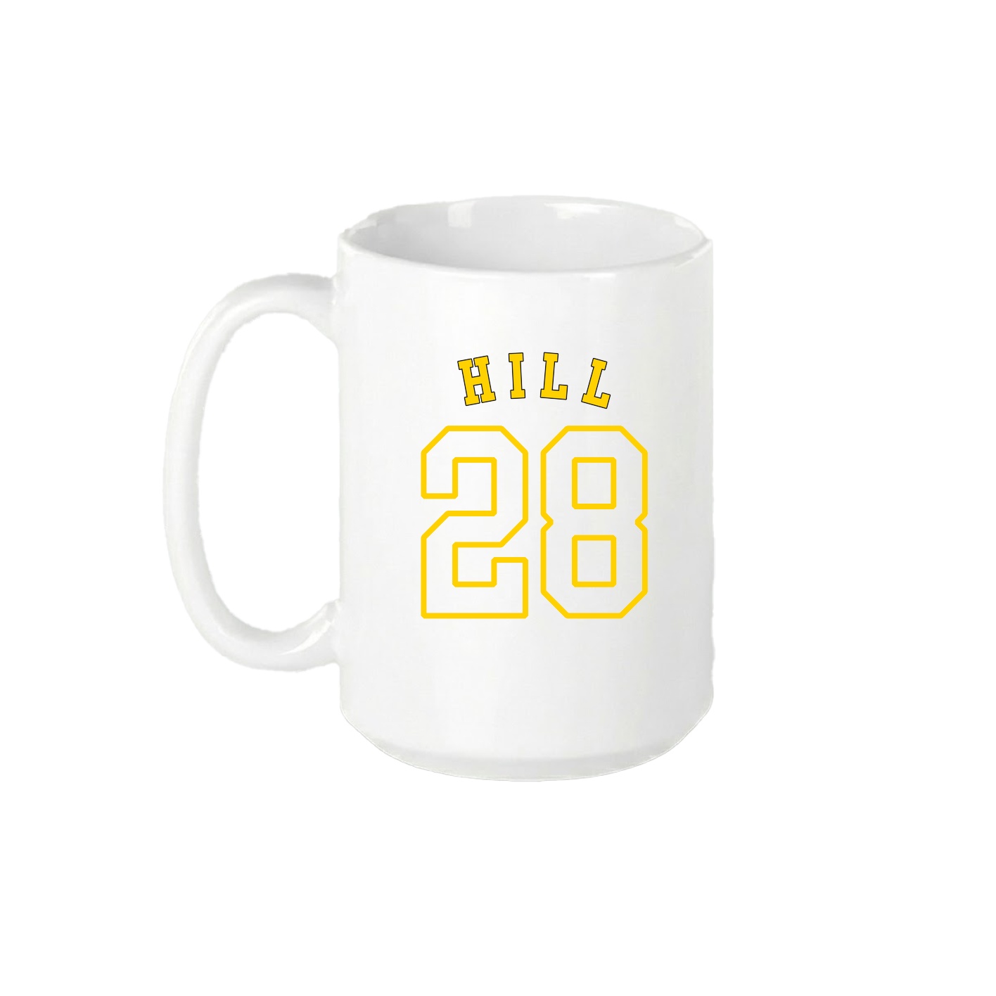 15oz Coffee Mug — Shirsey Arch in White