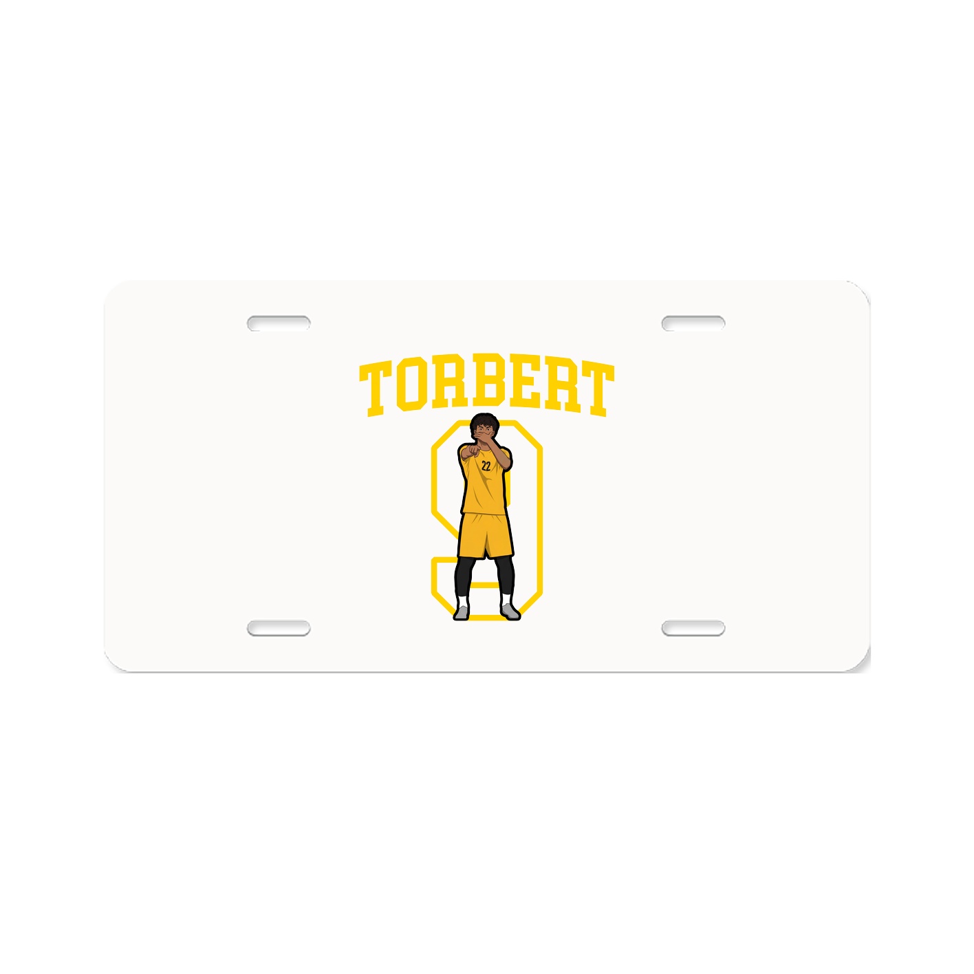 License Plate — Shirsey in Classic
