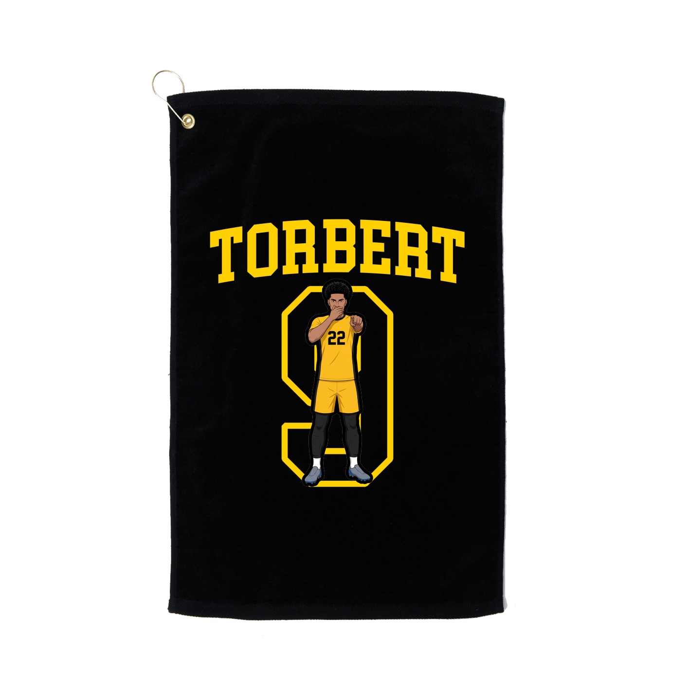 Golf Towel — Shirsey in Black