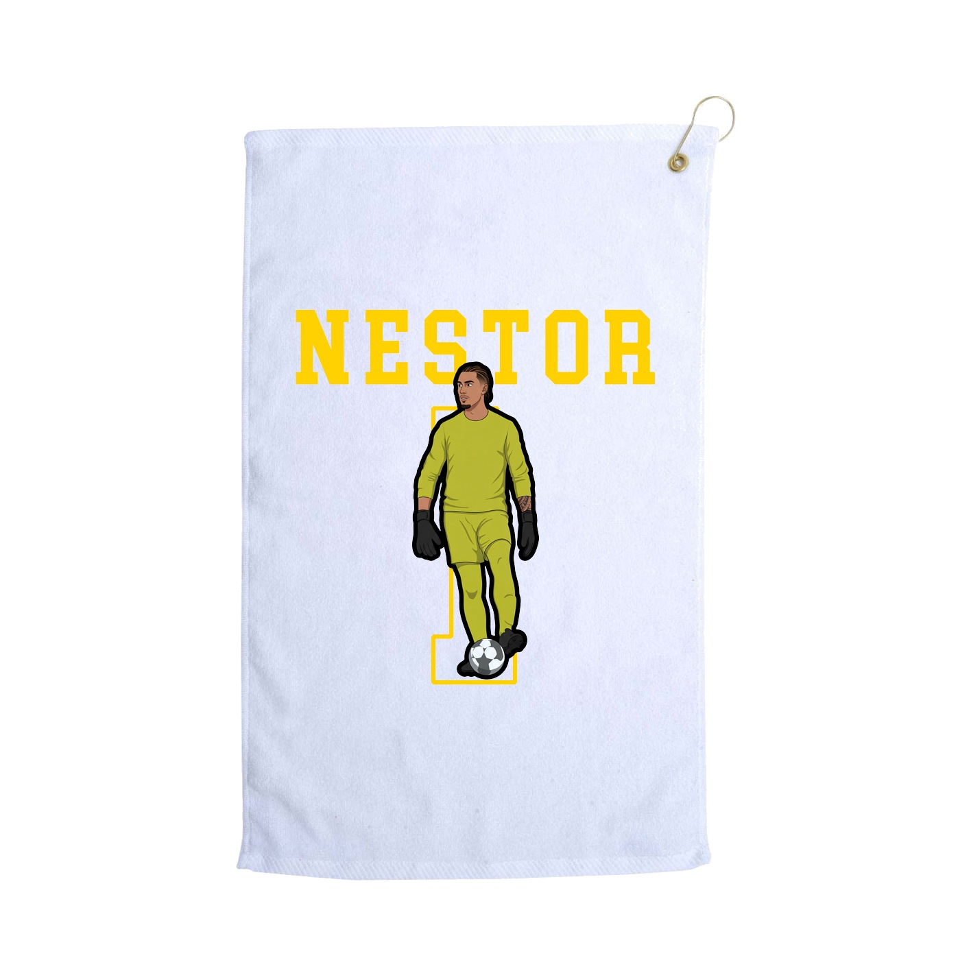 Golf Towel — Shirsey in White