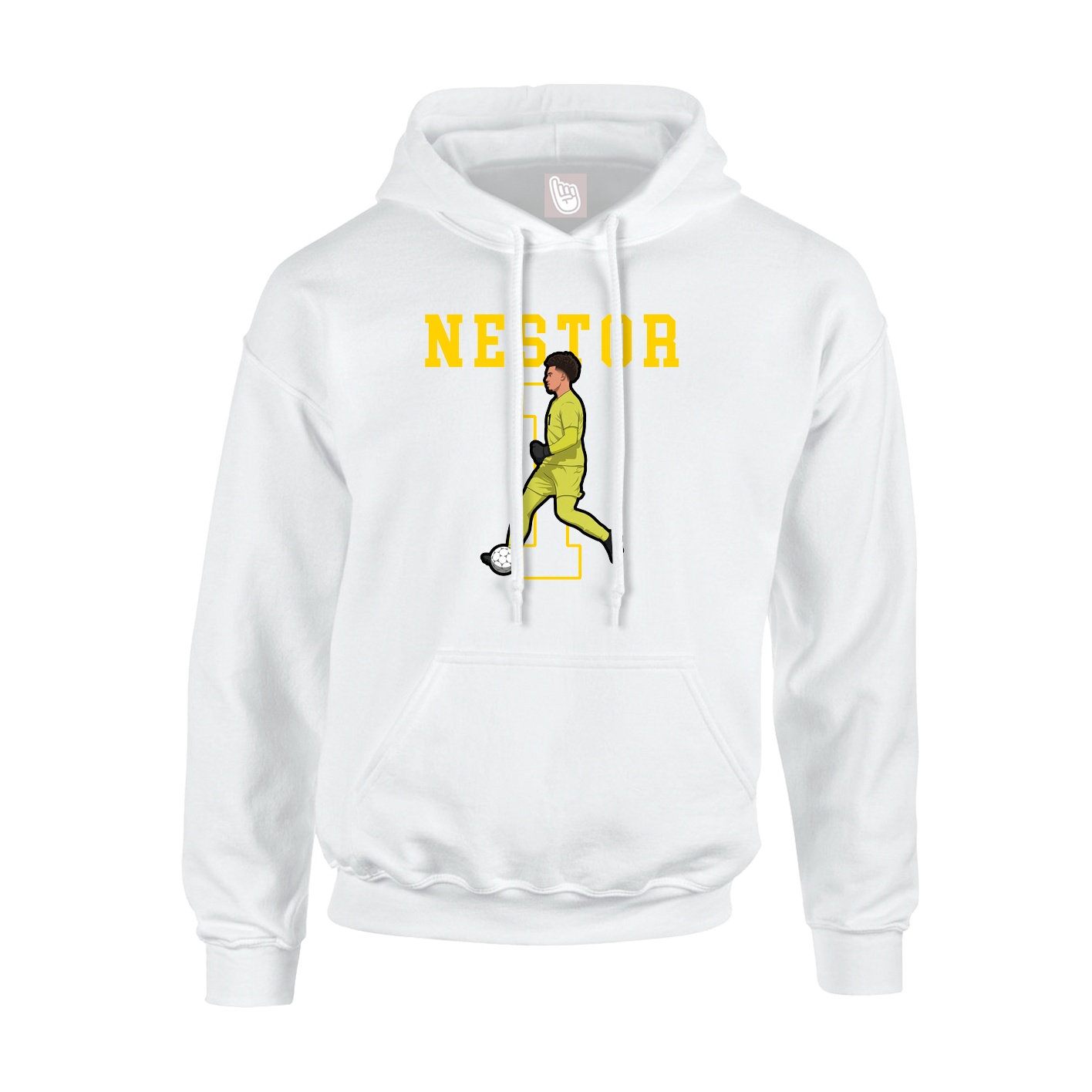 Hoodie — Shirsey in White