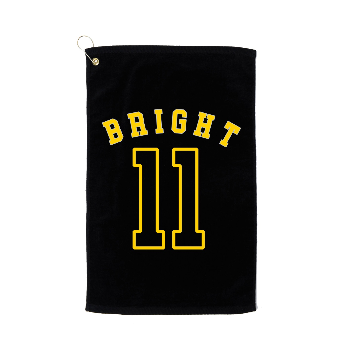 Golf Towel — Shirsey Arch in Black