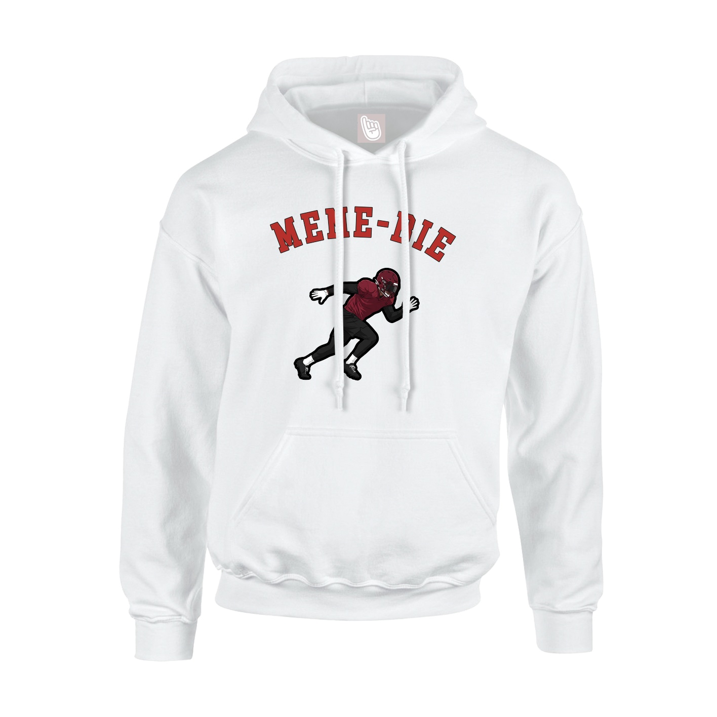 Hoodie — Shirsey Arch in White