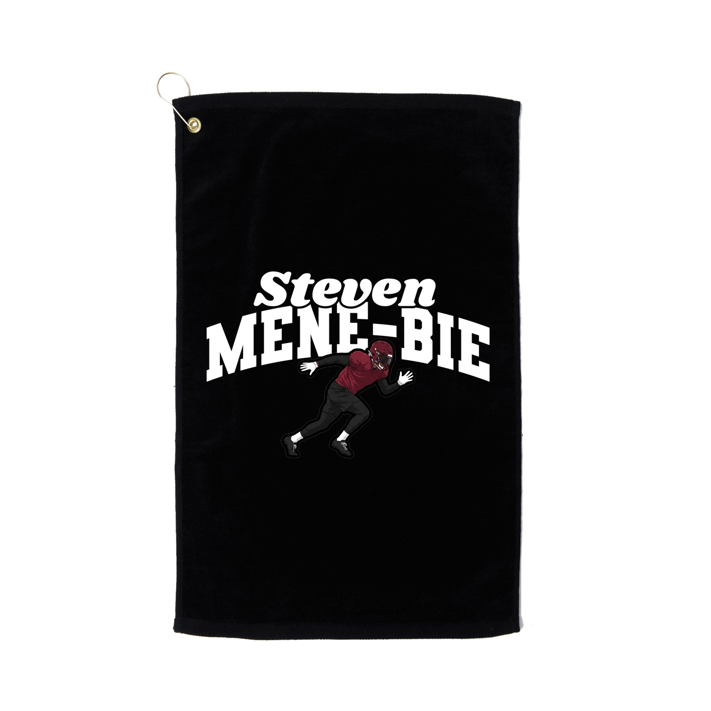 Golf Towel — Signature Arch in Black
