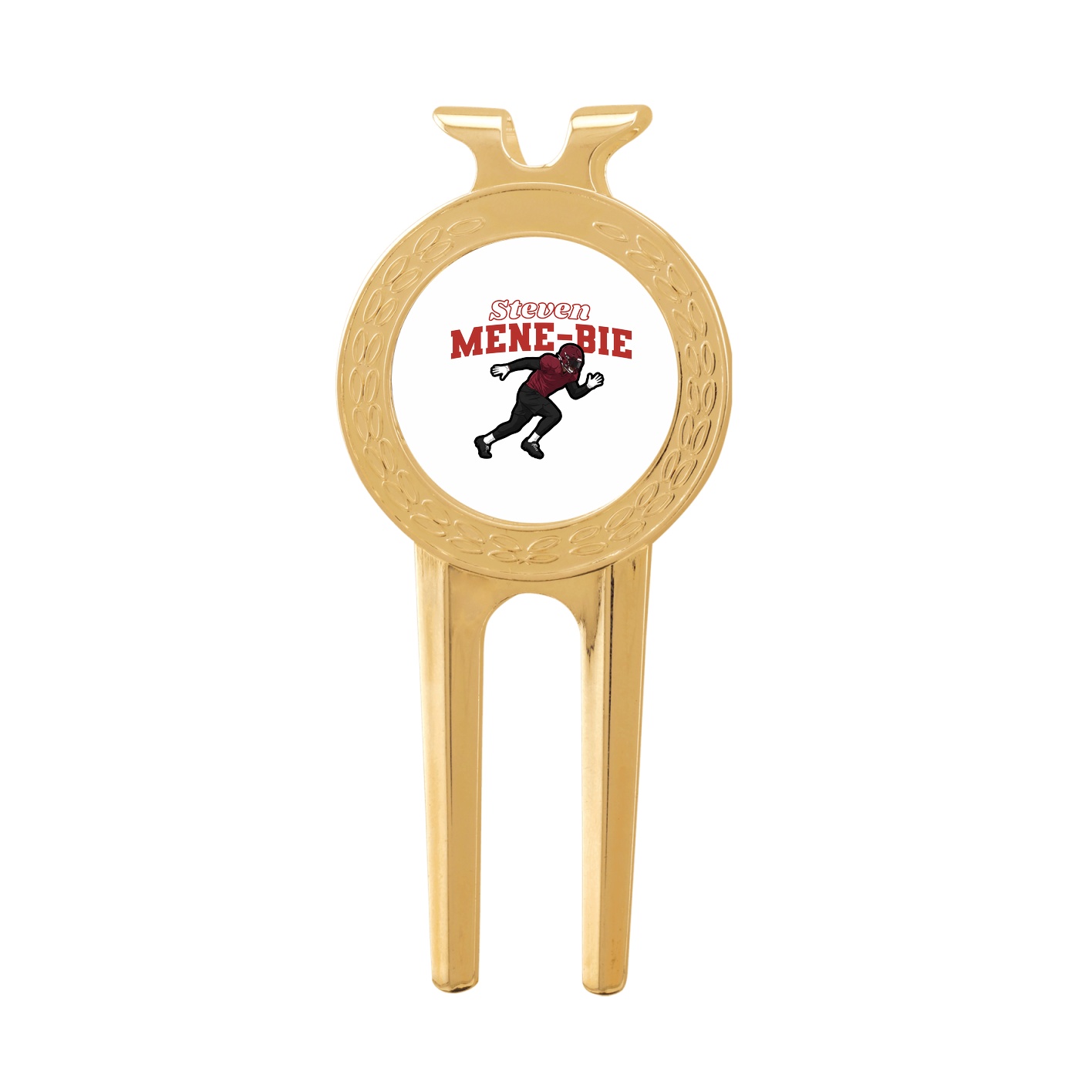 Divot Tool with Ball Marker — Name Arch in Classic