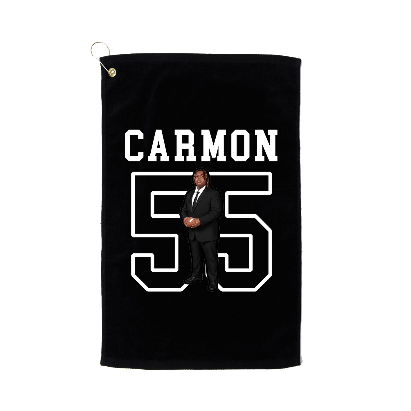Golf Towel — Shirsey in Black