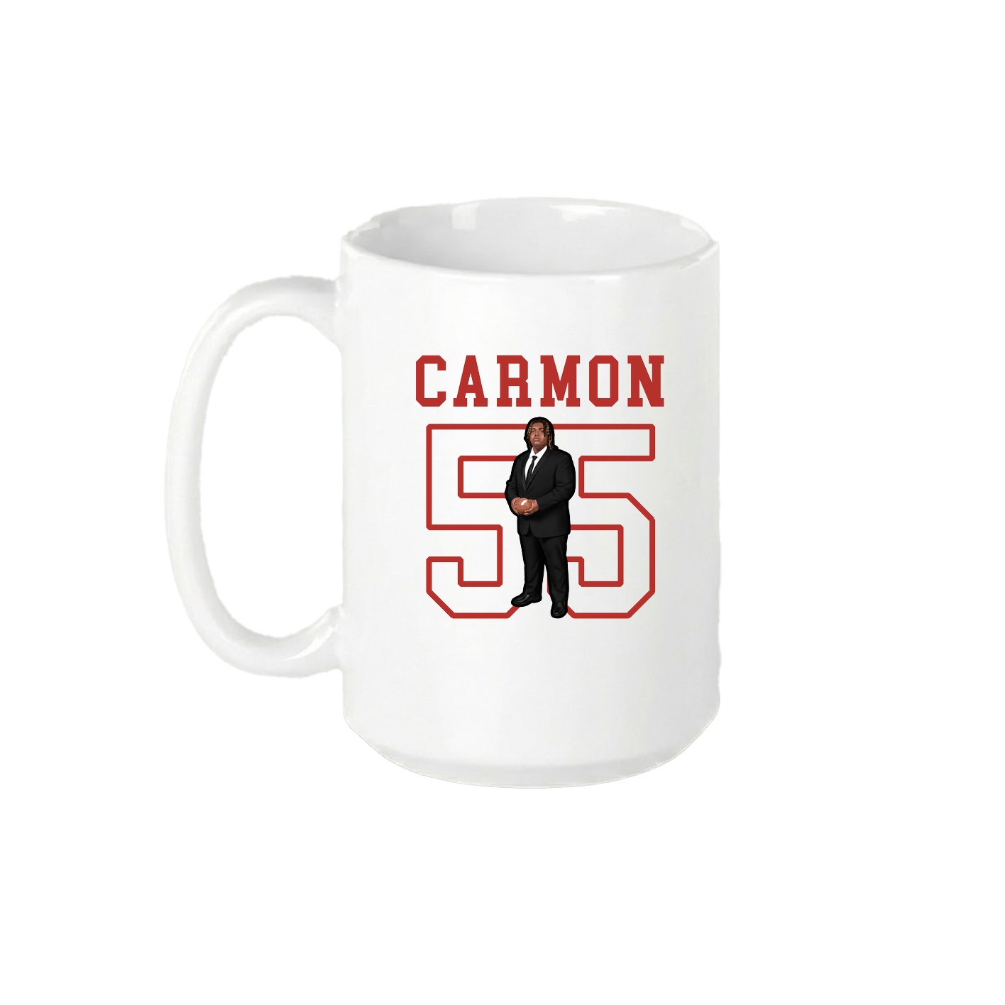 15oz Coffee Mug — Shirsey in White