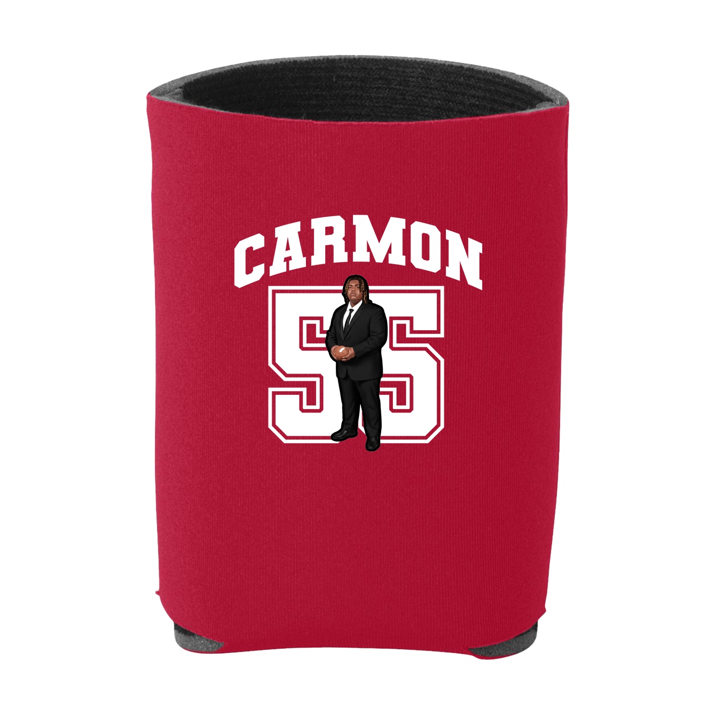 Can Holder — Number in Red