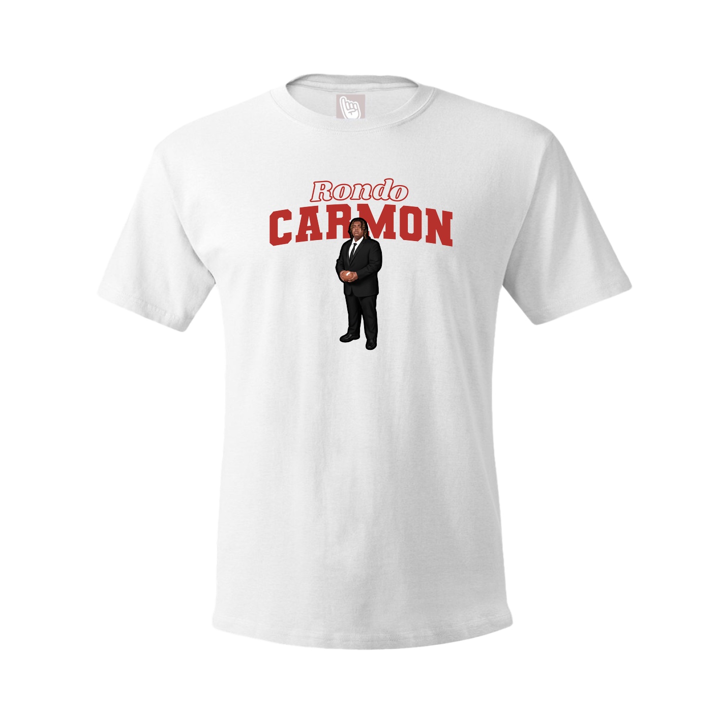Tee — Name Arch in White