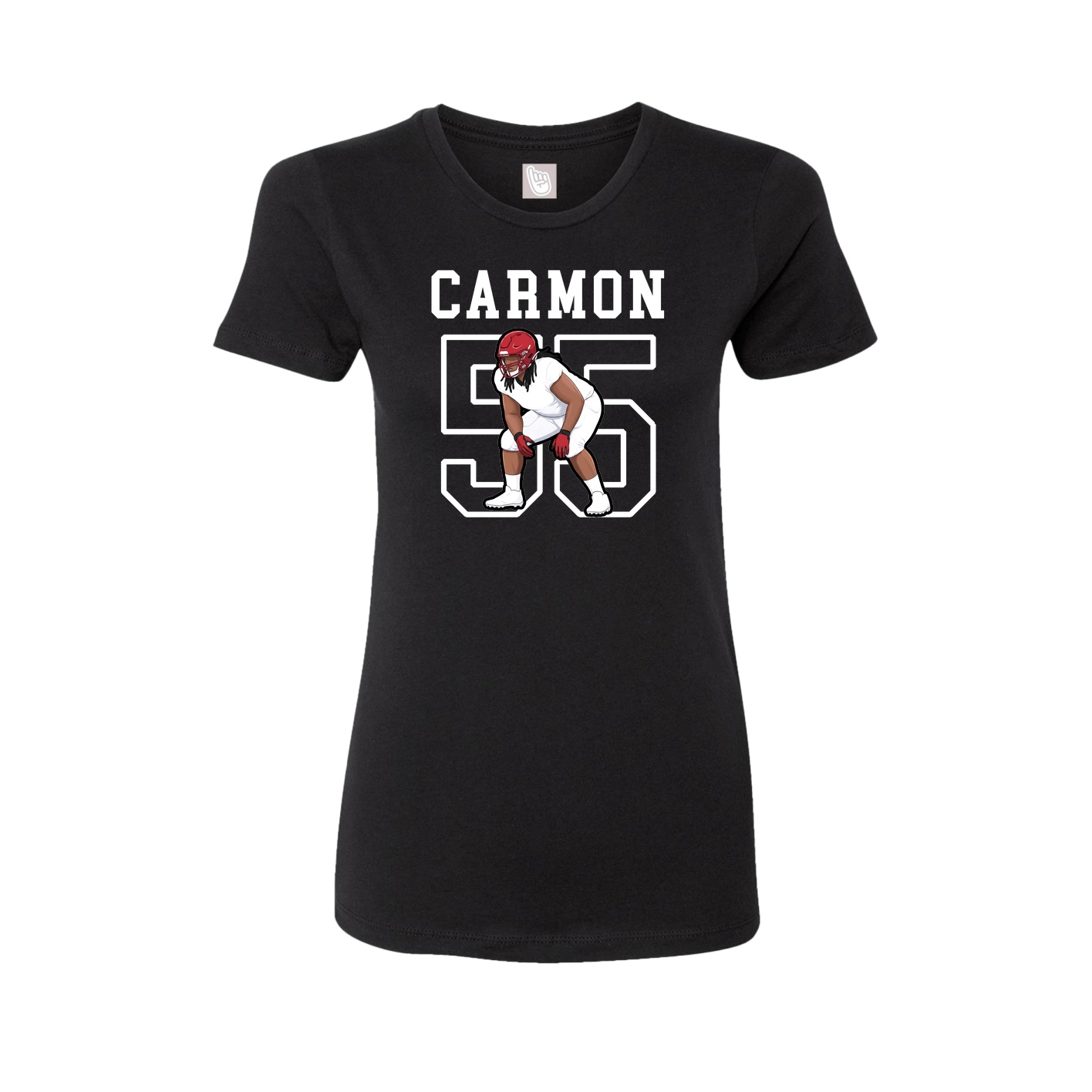 Fitted Women's Tee — Shirsey in Black