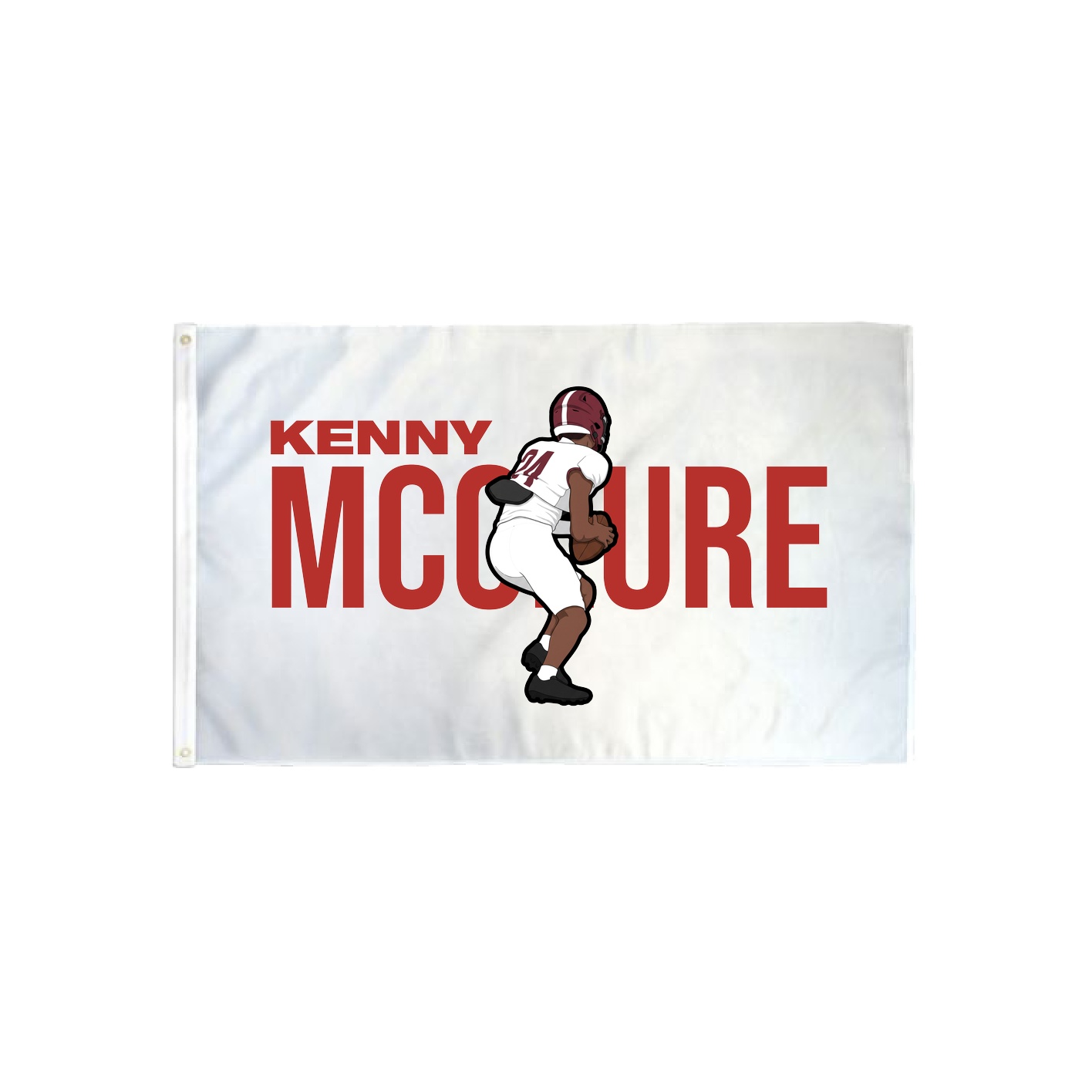 3x5 Flag — Player Name in Classic