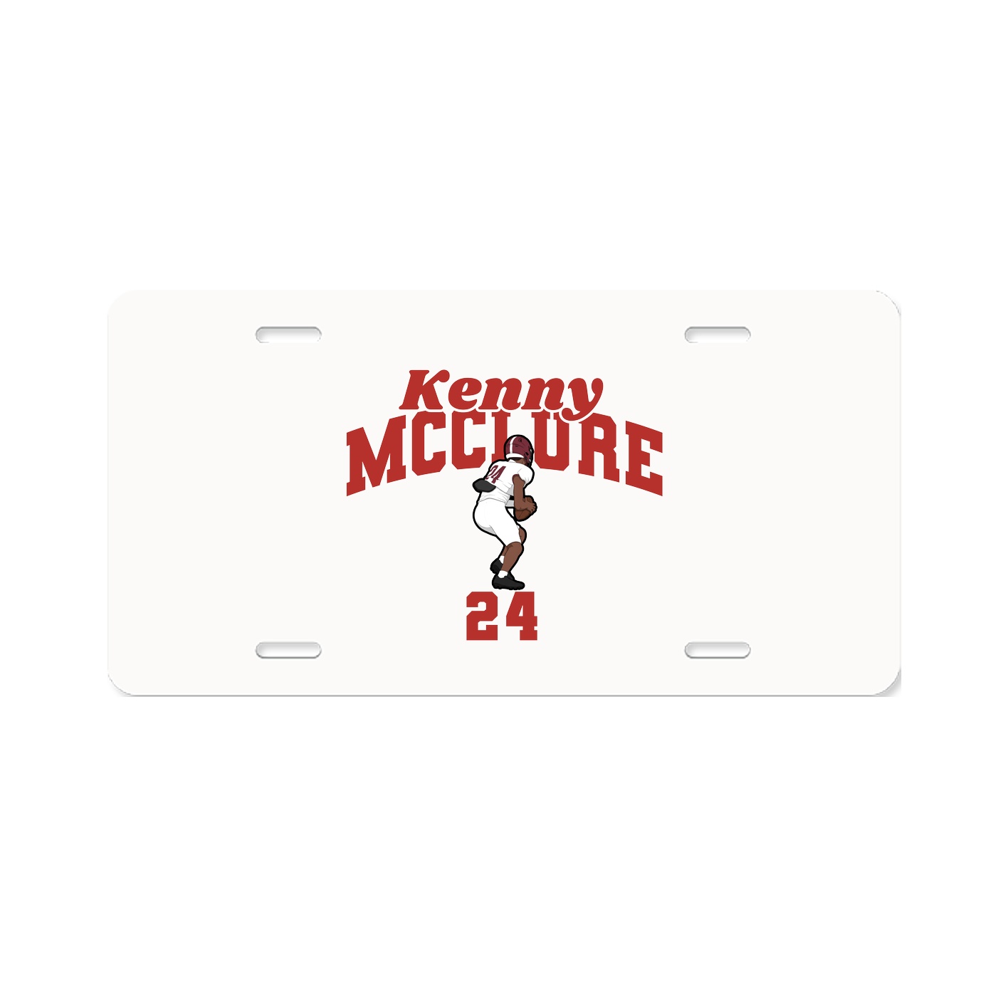 License Plate — Signature Arch in Classic