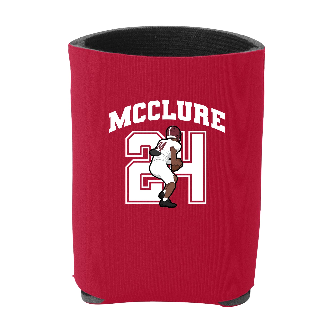 Can Holder — Number in Red