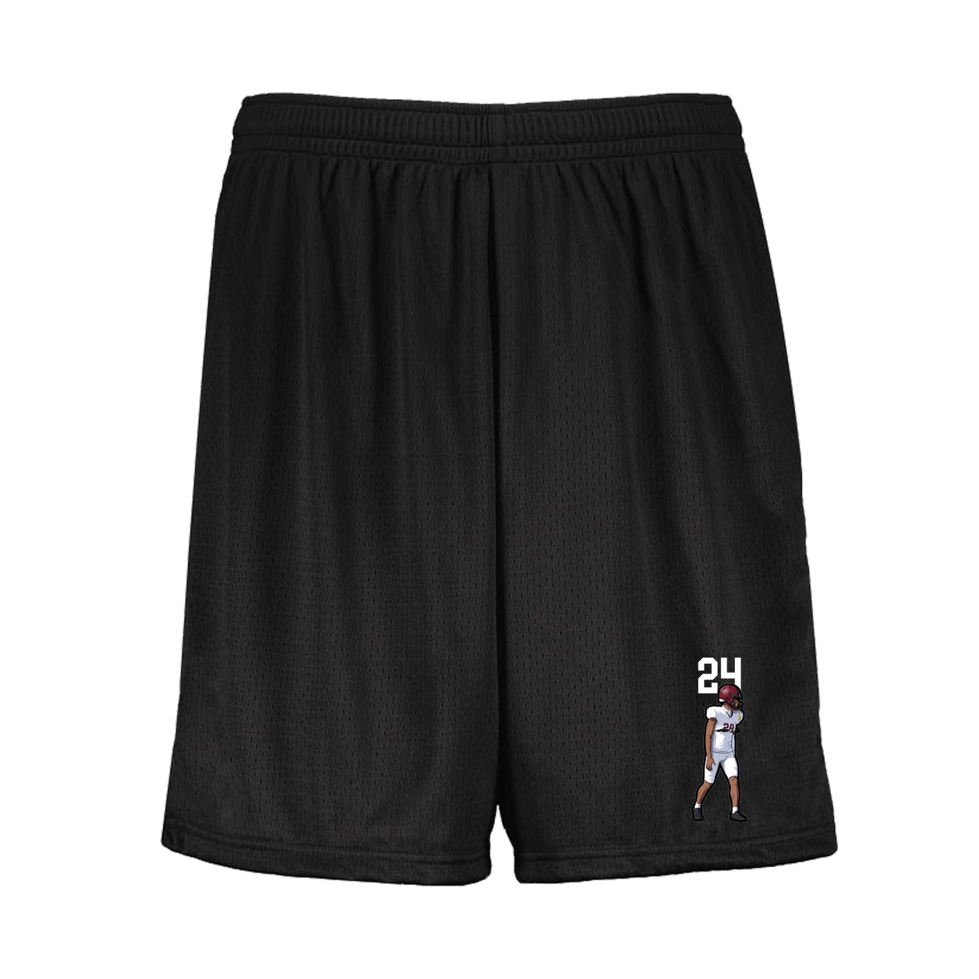 Shorts — Number Top in Black