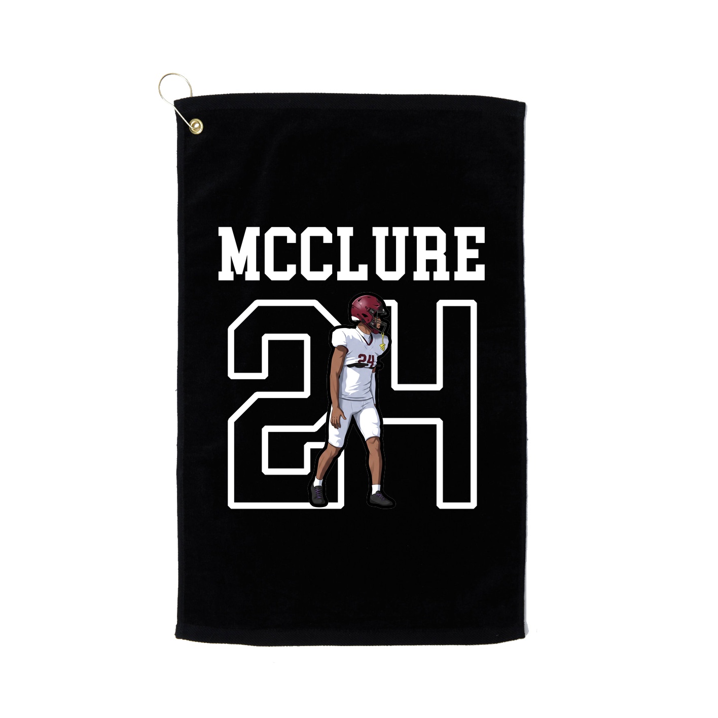 Golf Towel — Shirsey in Black