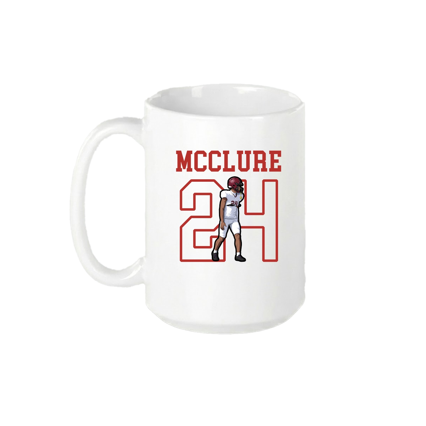 15oz Coffee Mug — Shirsey in White