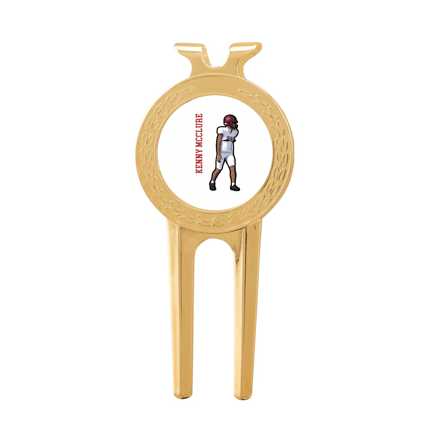 Divot Tool with Ball Marker — Name Vertical in Classic