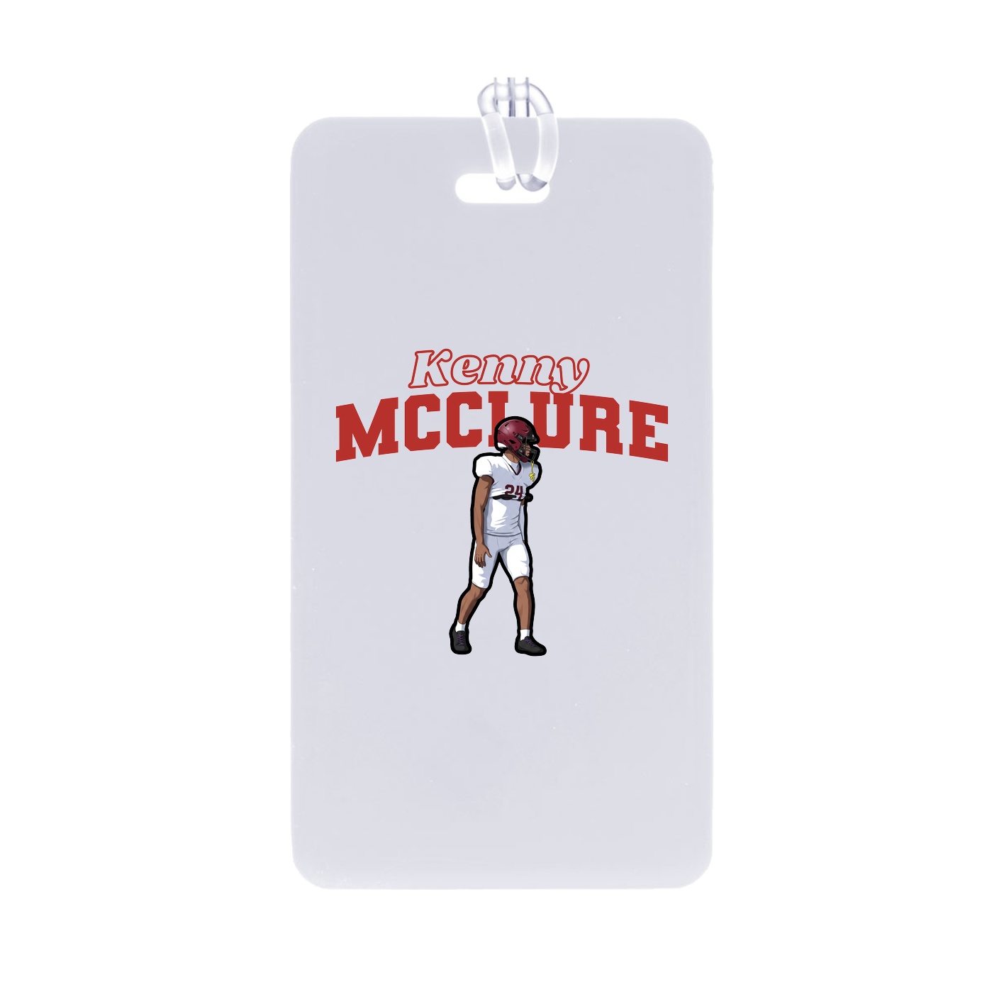 Bag Tag — Name Arch in Classic