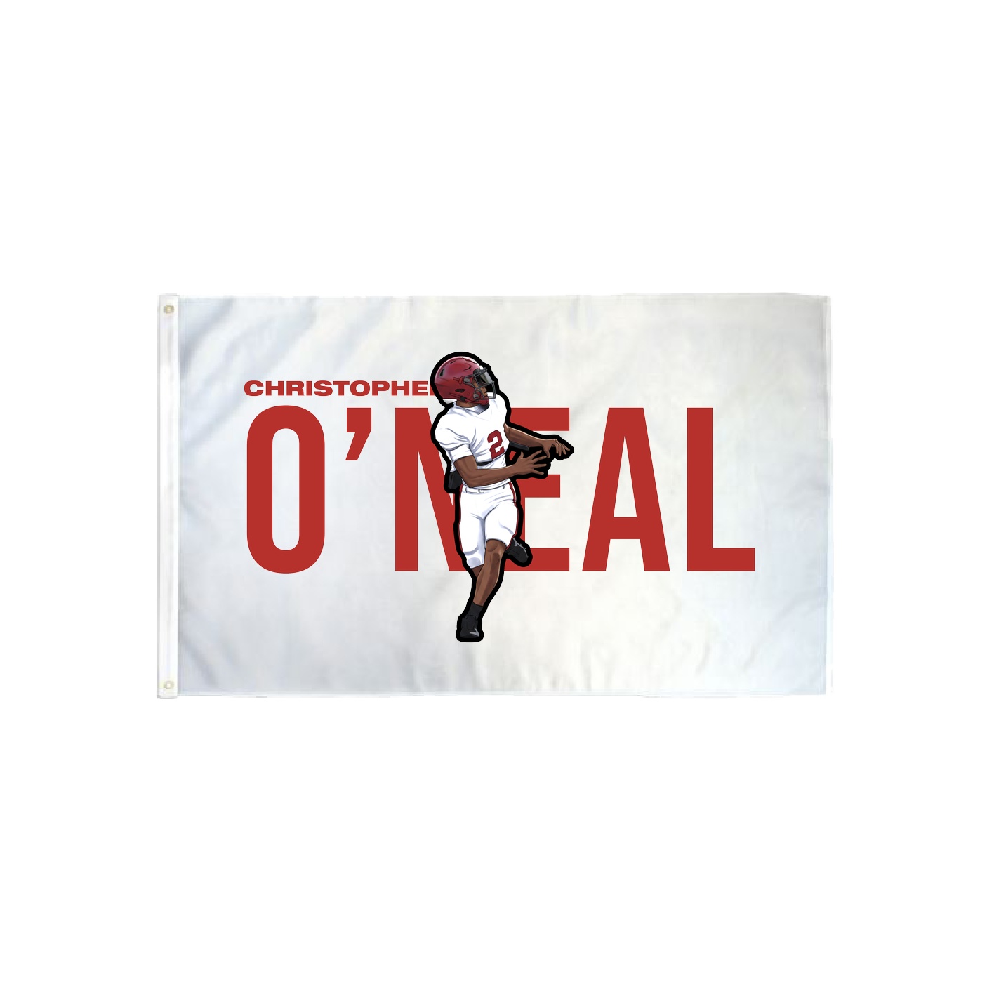 3x5 Flag — Player Name in Classic