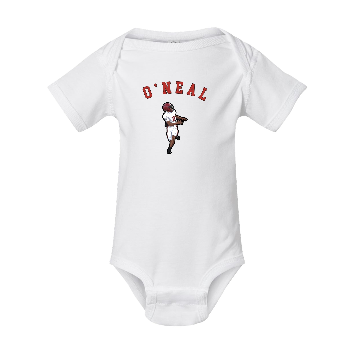 Baby Onesie — Shirsey Arch in White