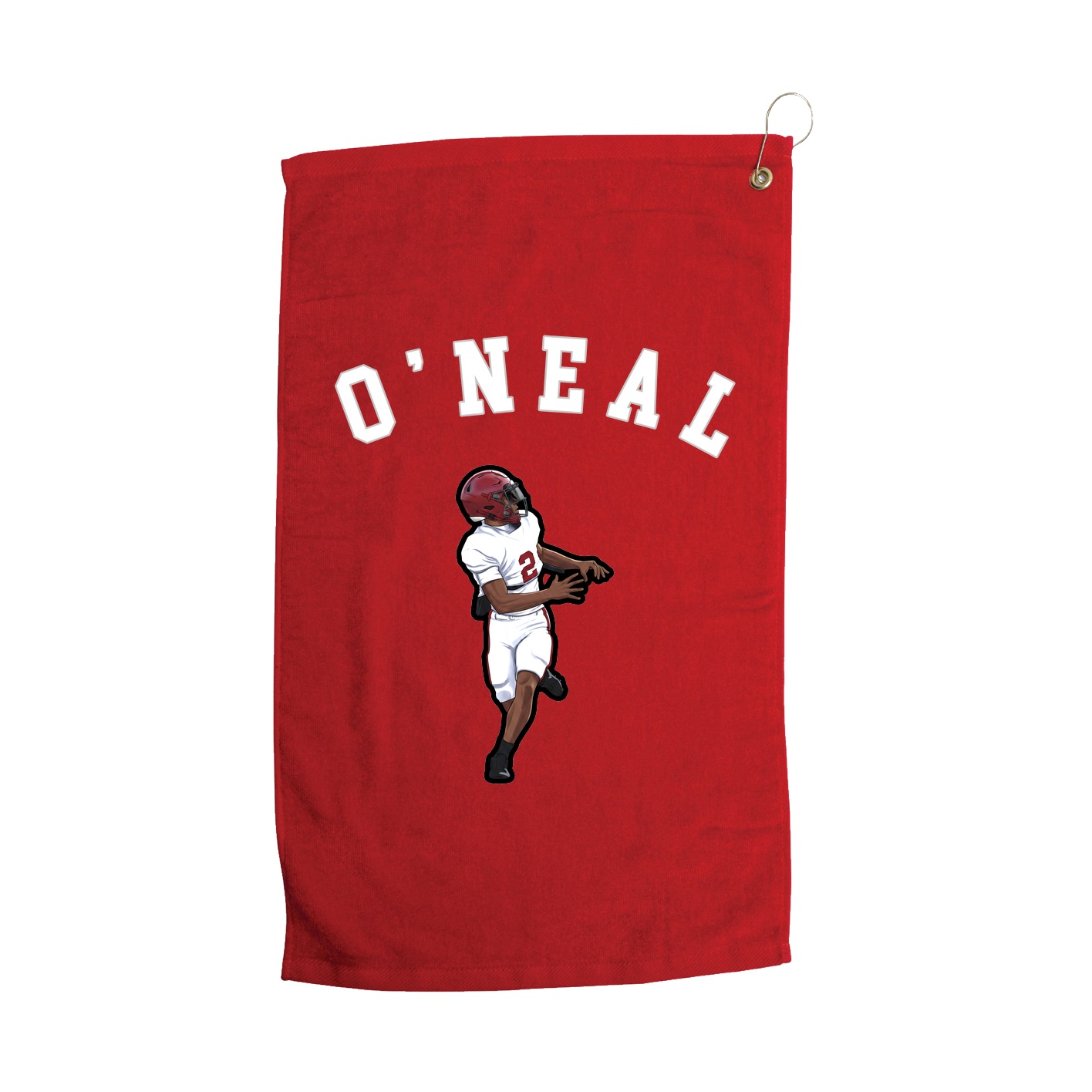 Golf Towel — Shirsey Arch in Red