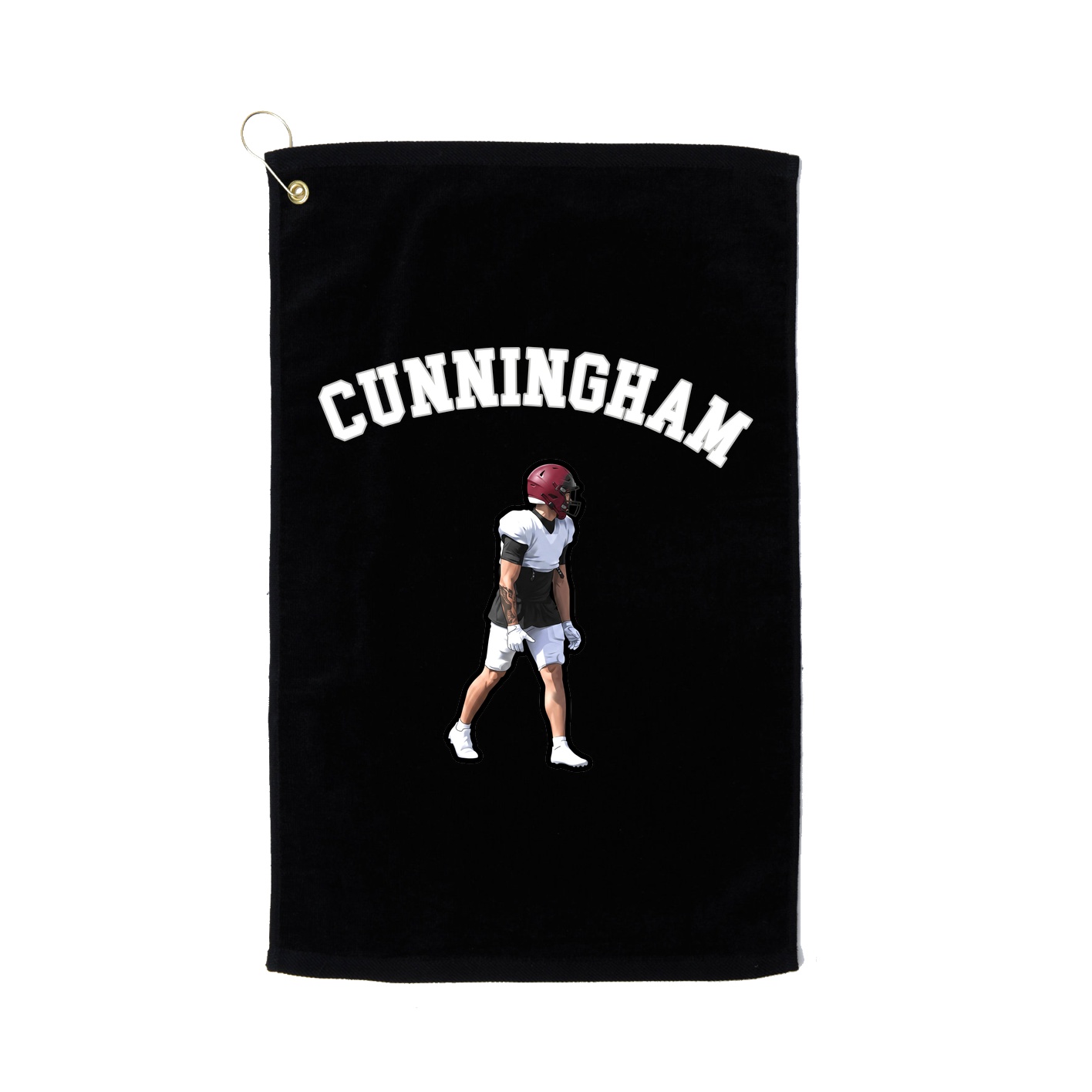 Golf Towel — Shirsey Arch in Black