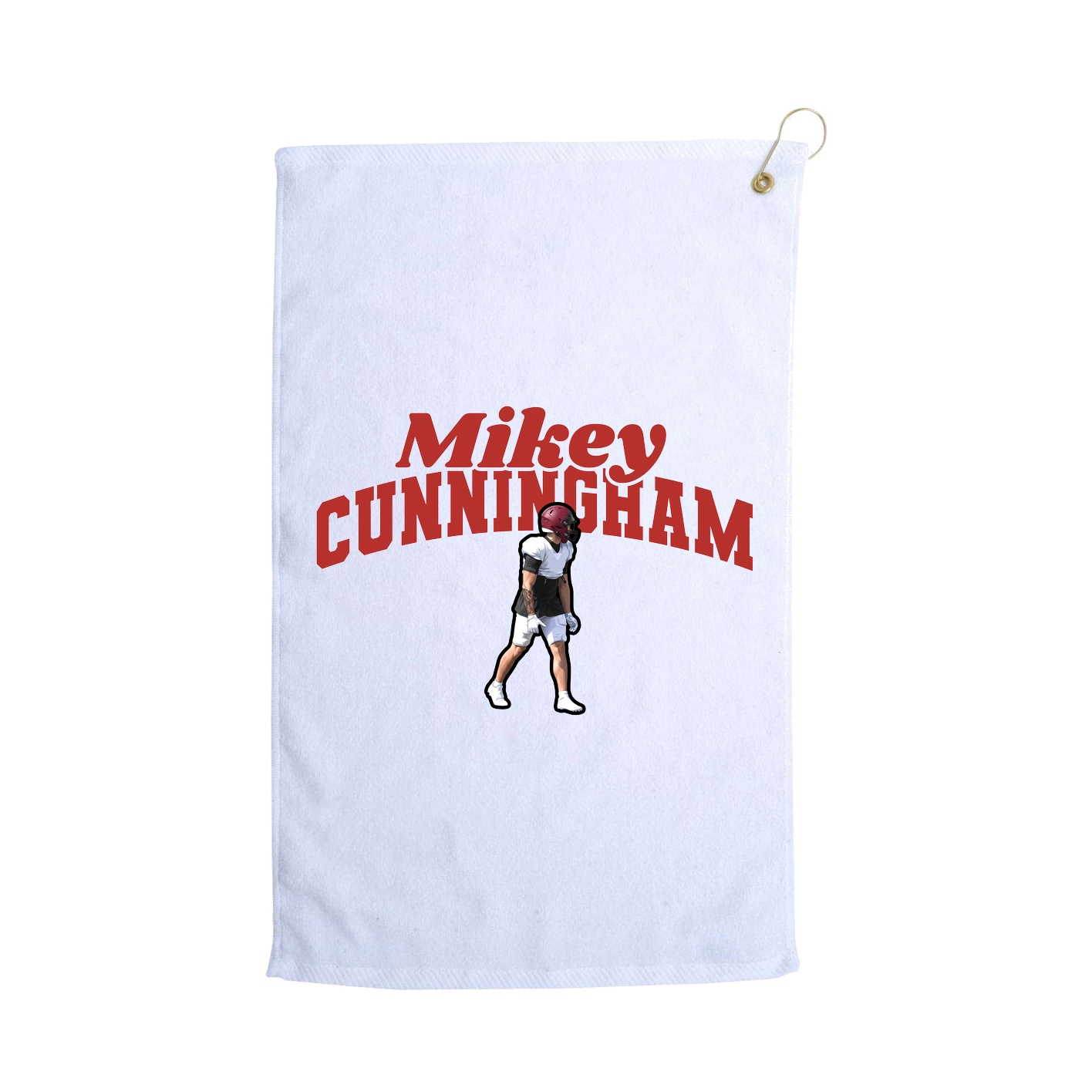 Golf Towel — Signature Arch in White