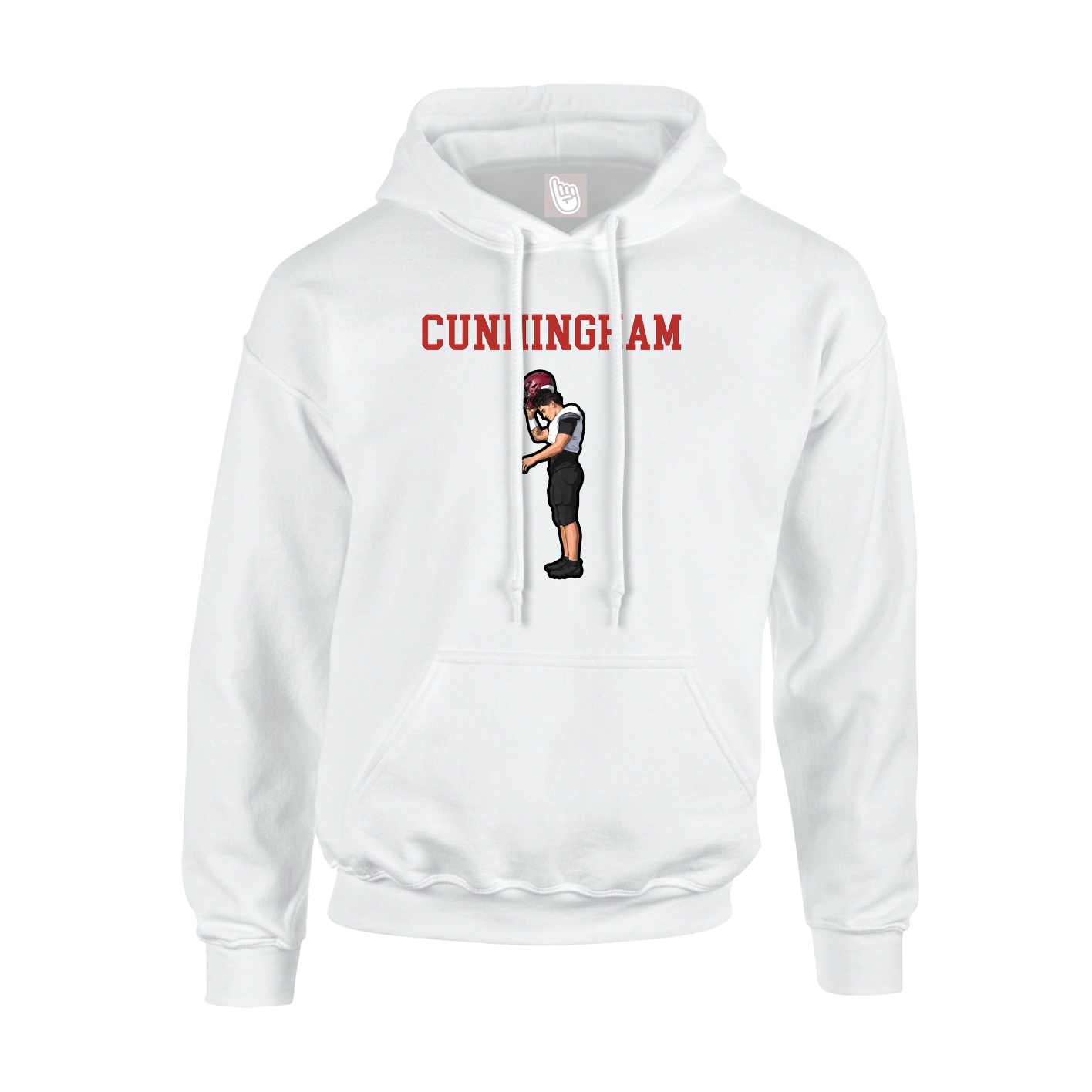 Youth Hoodie — Shirsey in White