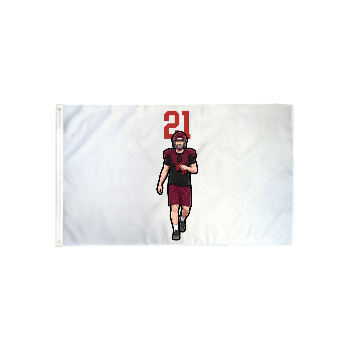 3x5 Flag — Number Top in Classic