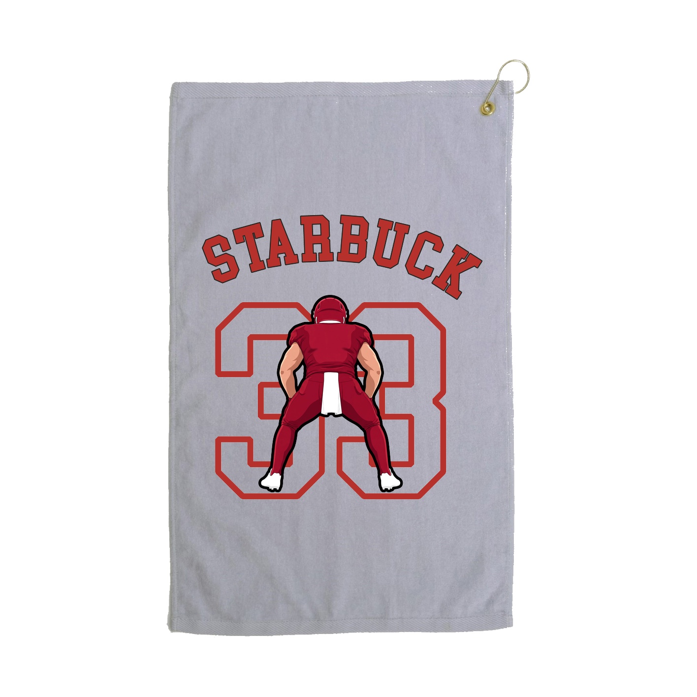 Golf Towel — Shirsey Arch in Grey