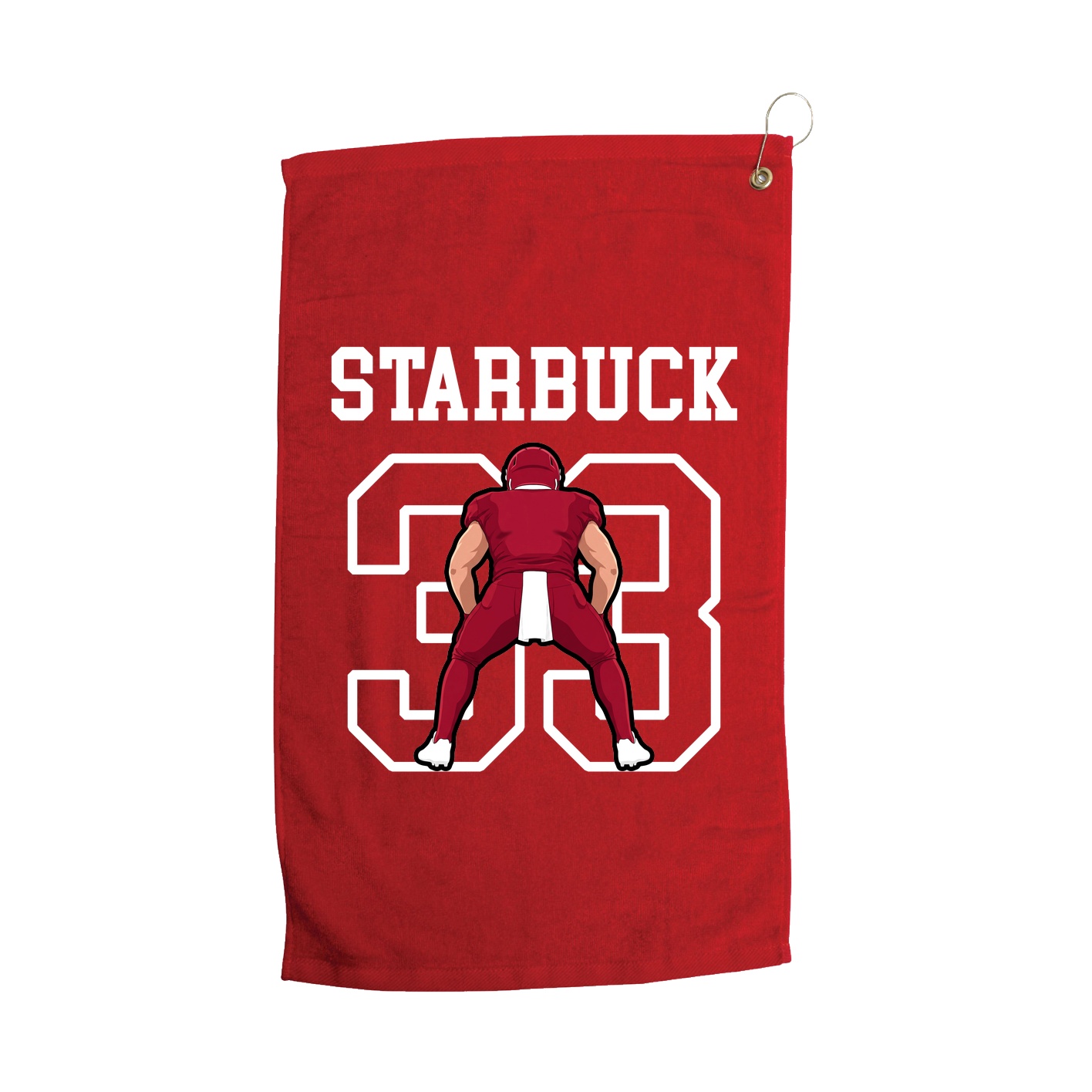 Golf Towel — Shirsey in Red