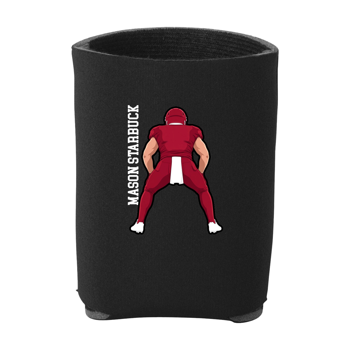 Can Holder — Name Vertical in Black