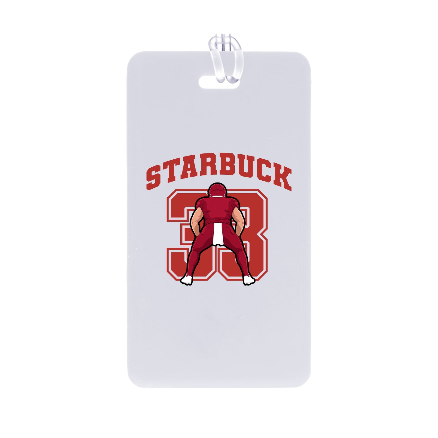 Bag Tag — Number in Classic