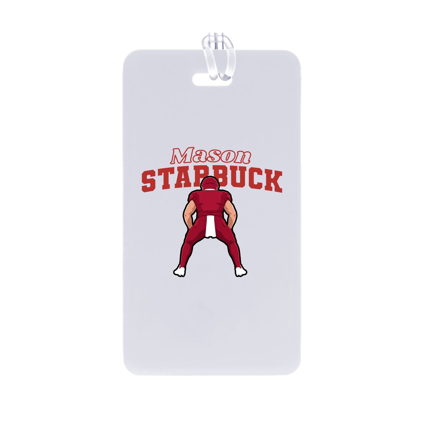 Bag Tag — Name Arch in Classic