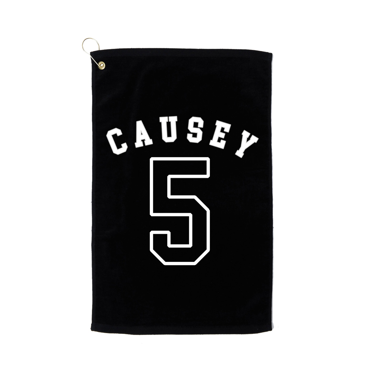 Golf Towel — Shirsey Arch in Black