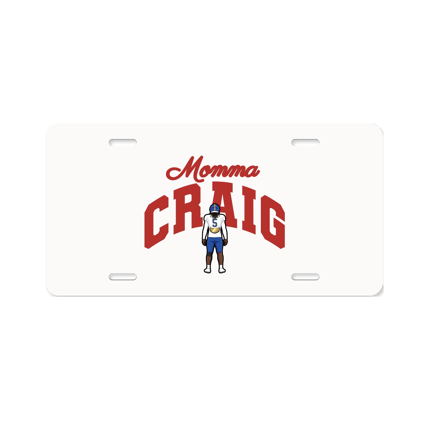 License Plate — Mothers Day Arch in Classic