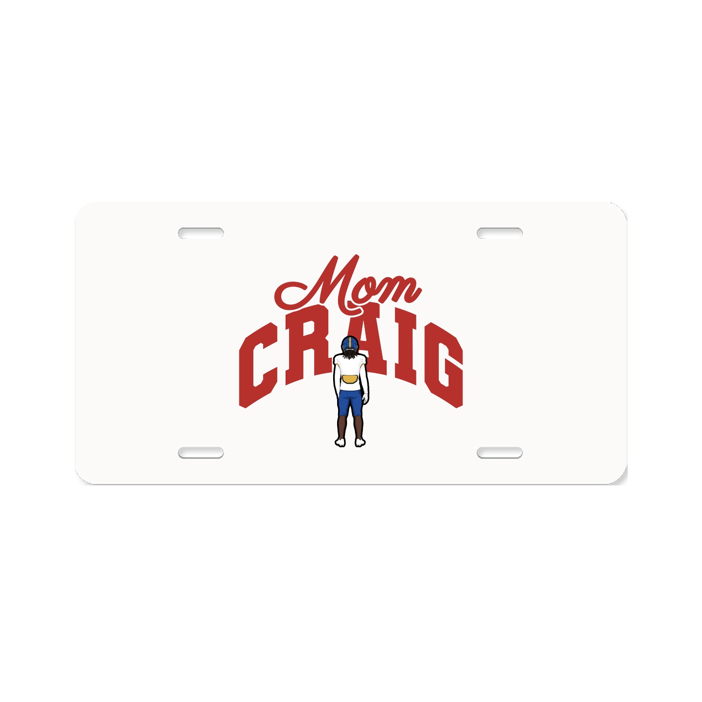 License Plate — Mothers Day Arch in Classic
