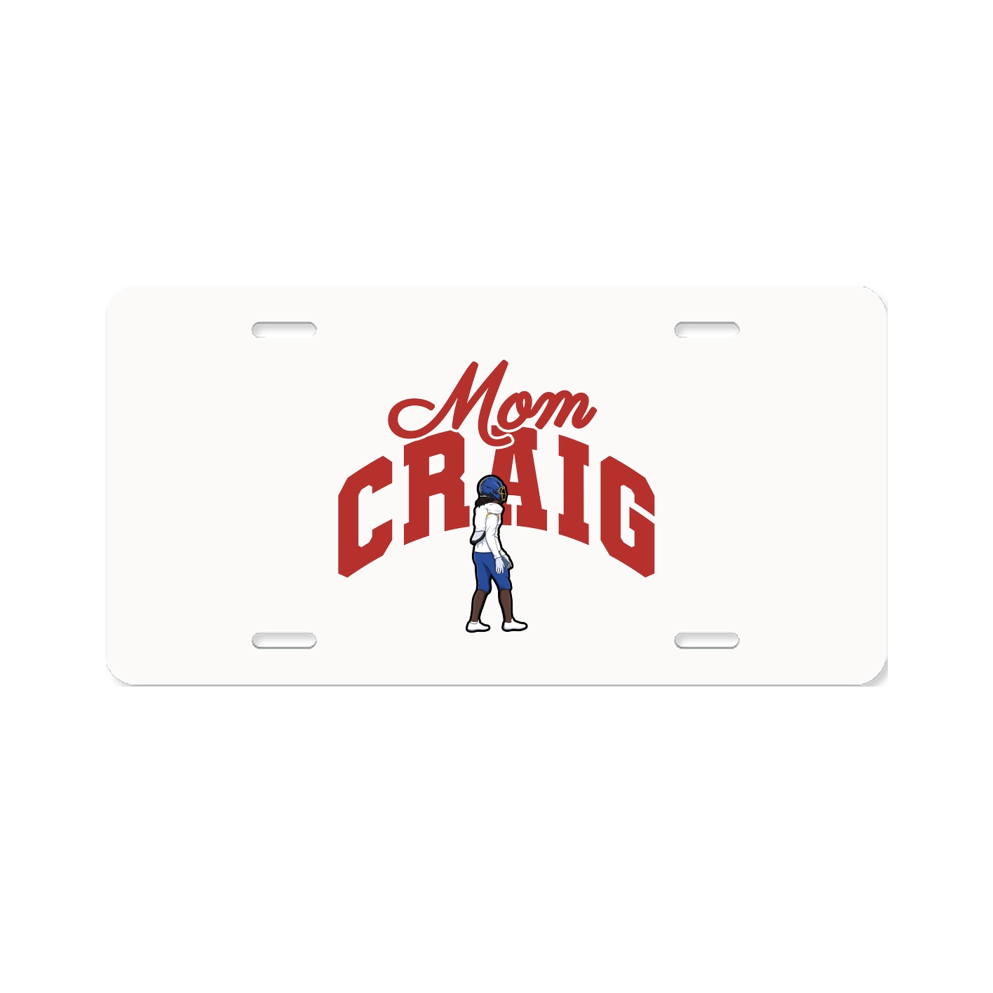 License Plate — Mothers Day Arch in Classic