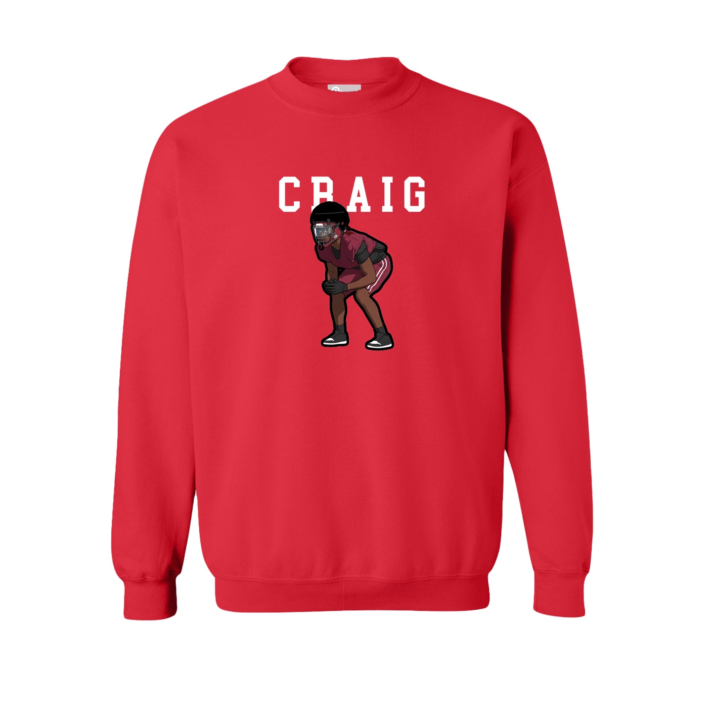 Fleece Crew — Shirsey in Red