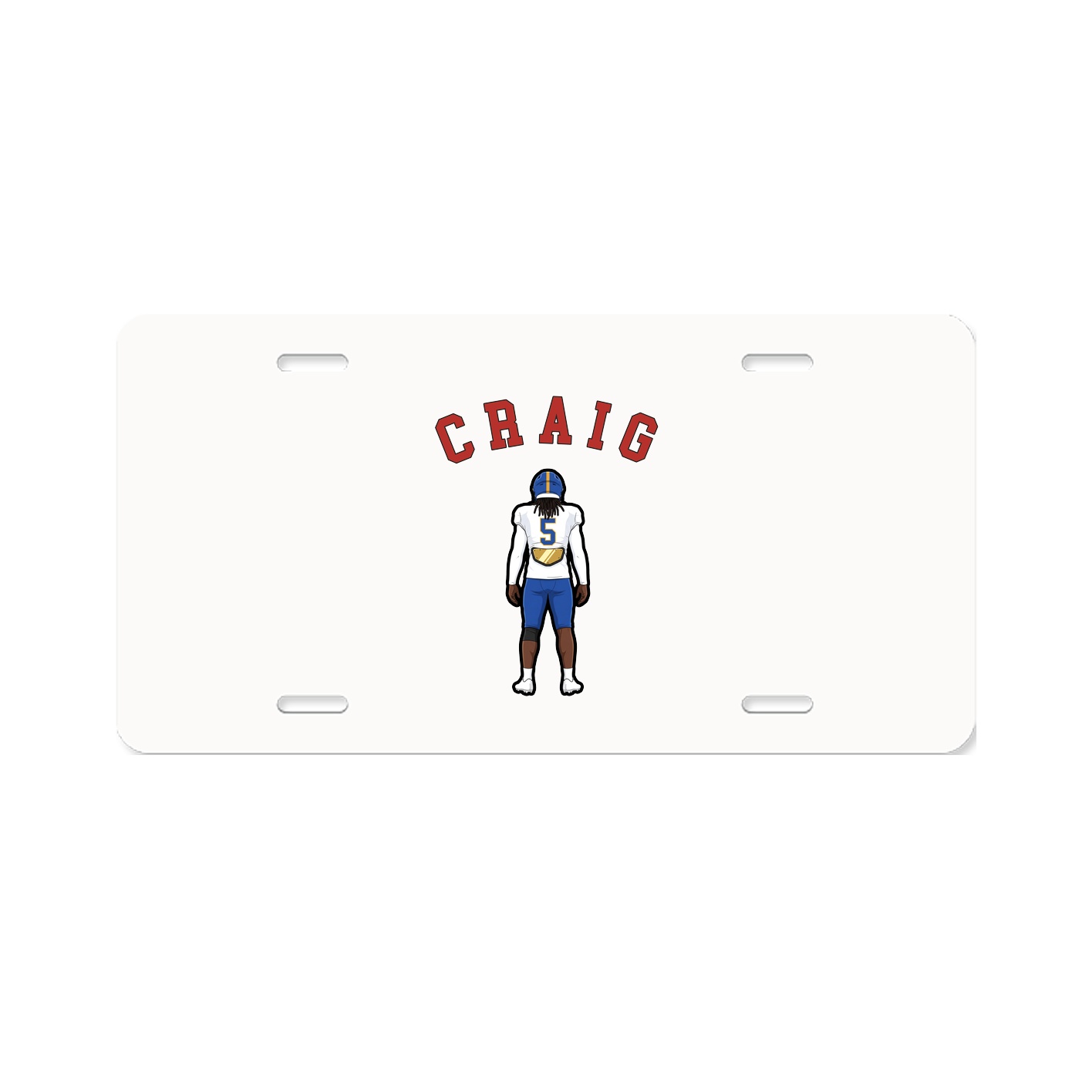 License Plate — Shirsey Arch in Classic