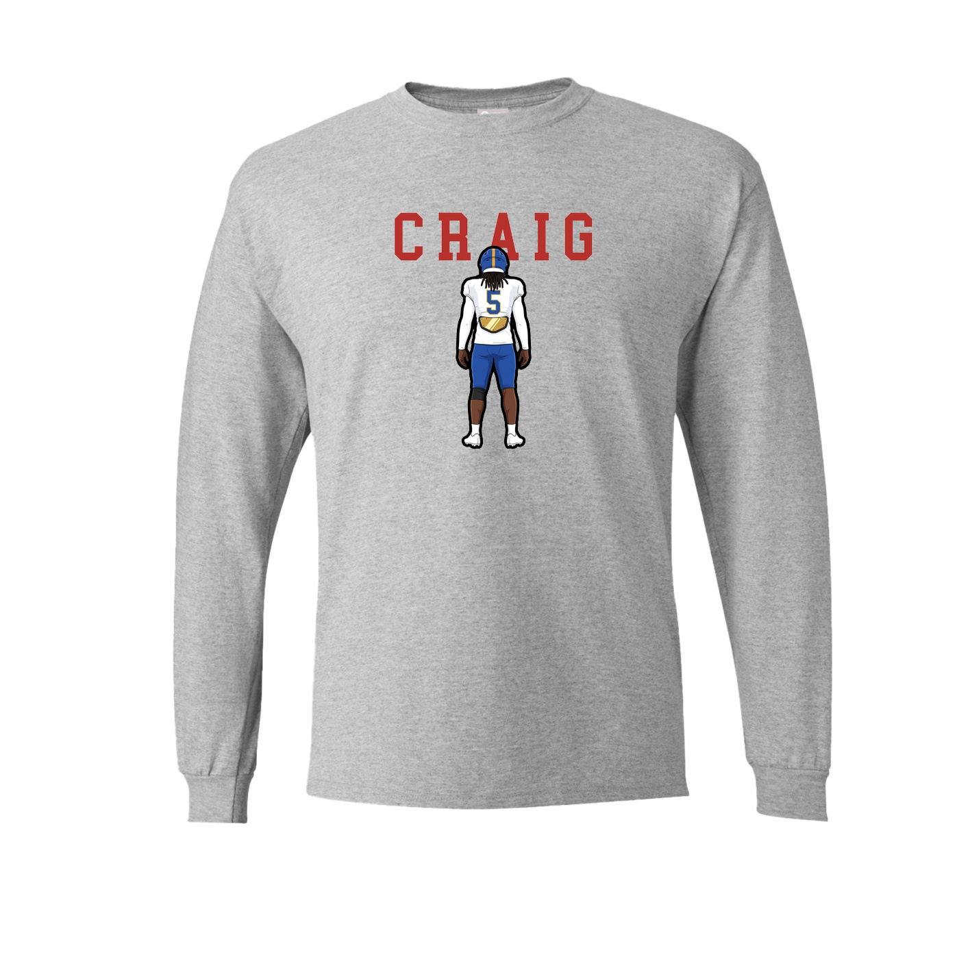 Long Sleeve Tee — Shirsey in Grey